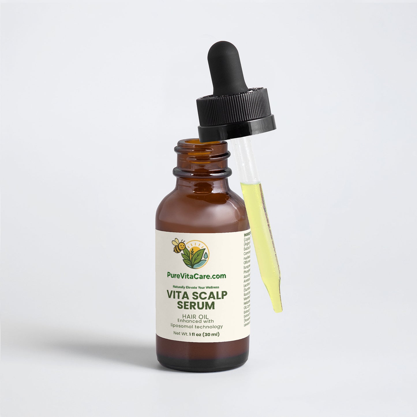 Hair Oil for Scalp Health and Hair Growth - PureVitaCare.com