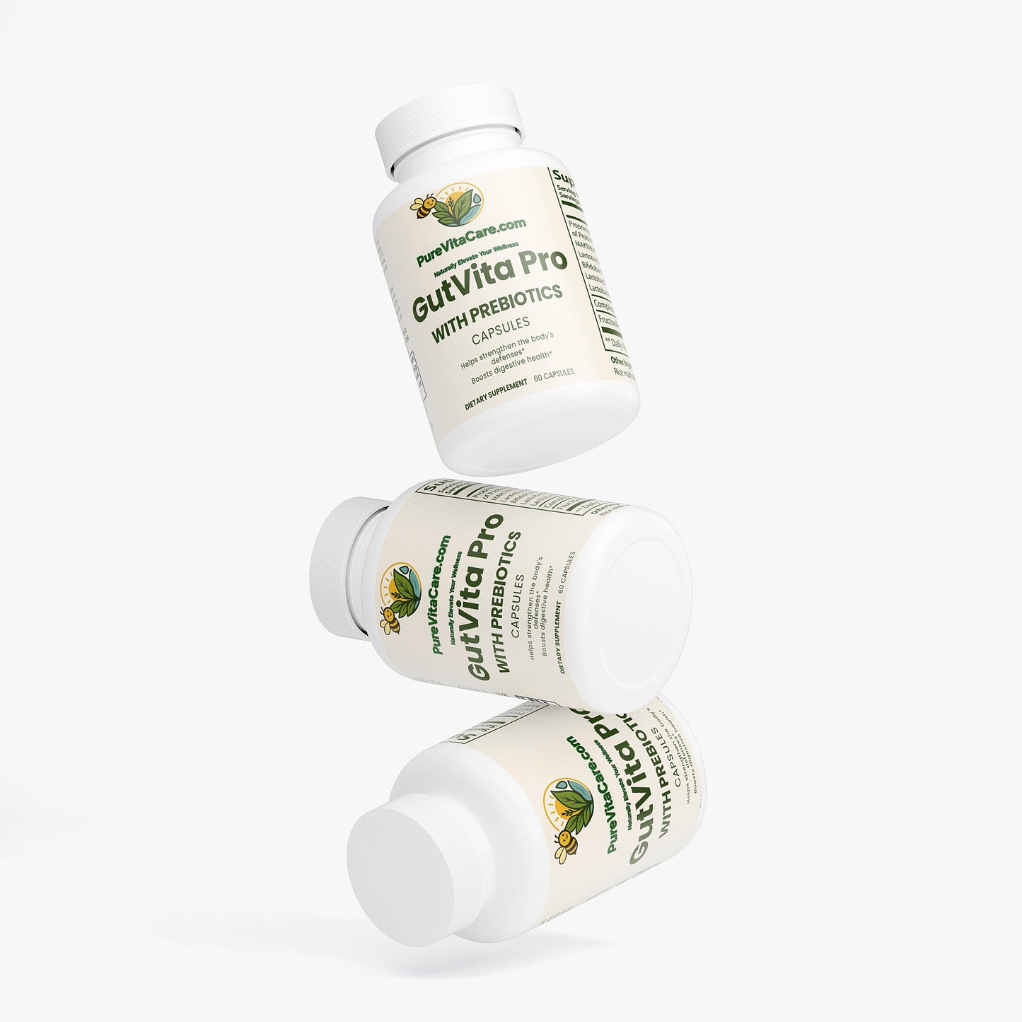 Probiotic 40 Billion with Prebiotics - PureVitaCare.com