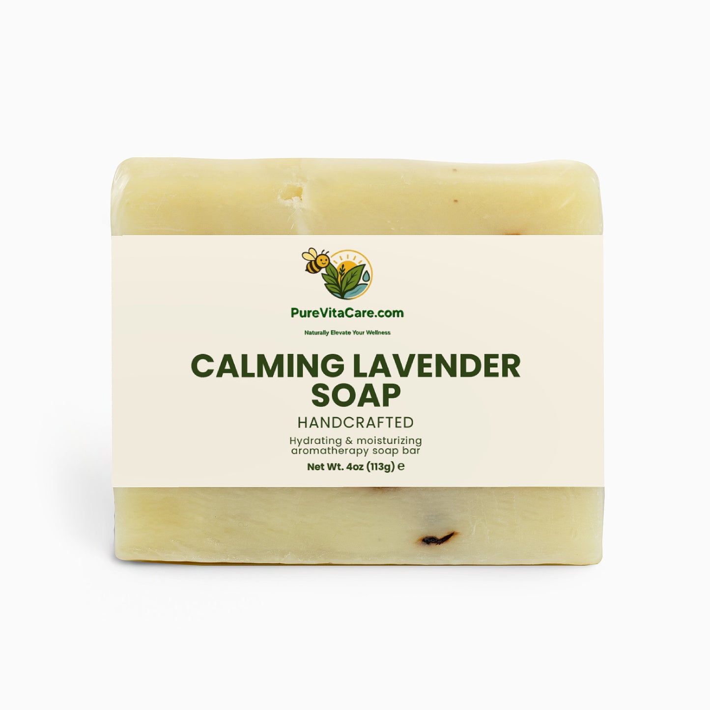 Calming Lavender Soap - PureVitaCare.com