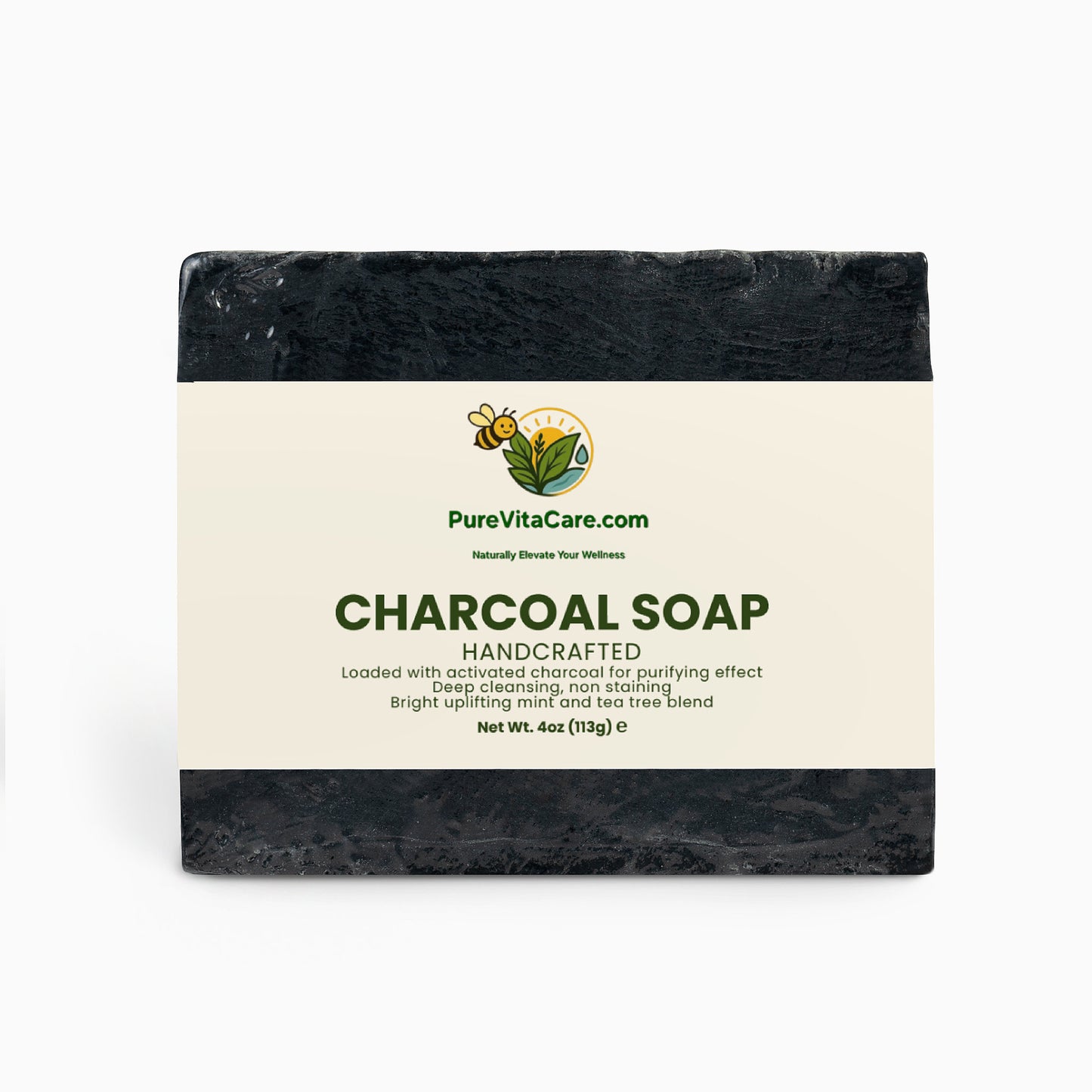 Charcoal Soap - PureVitaCare.com