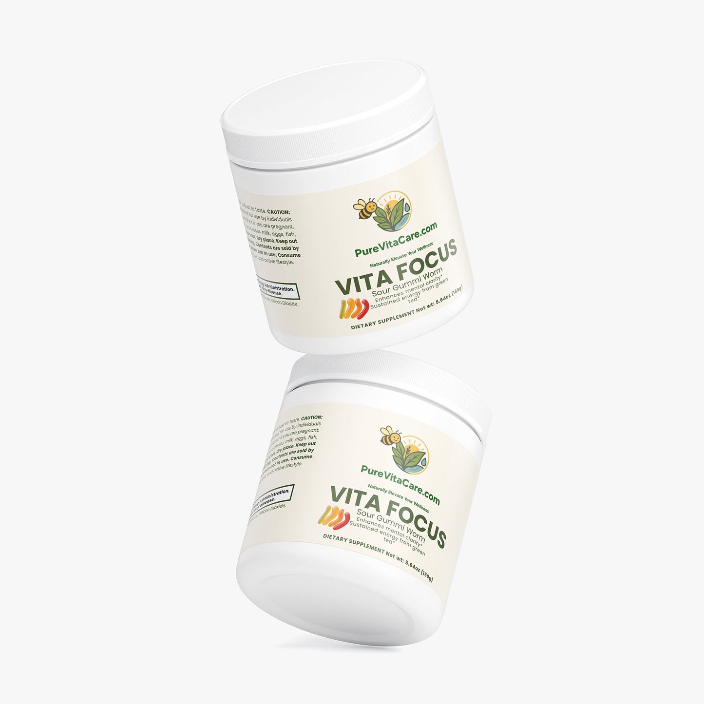 Focus Powder (Sour Gummi Worm) - PureVitaCare.com