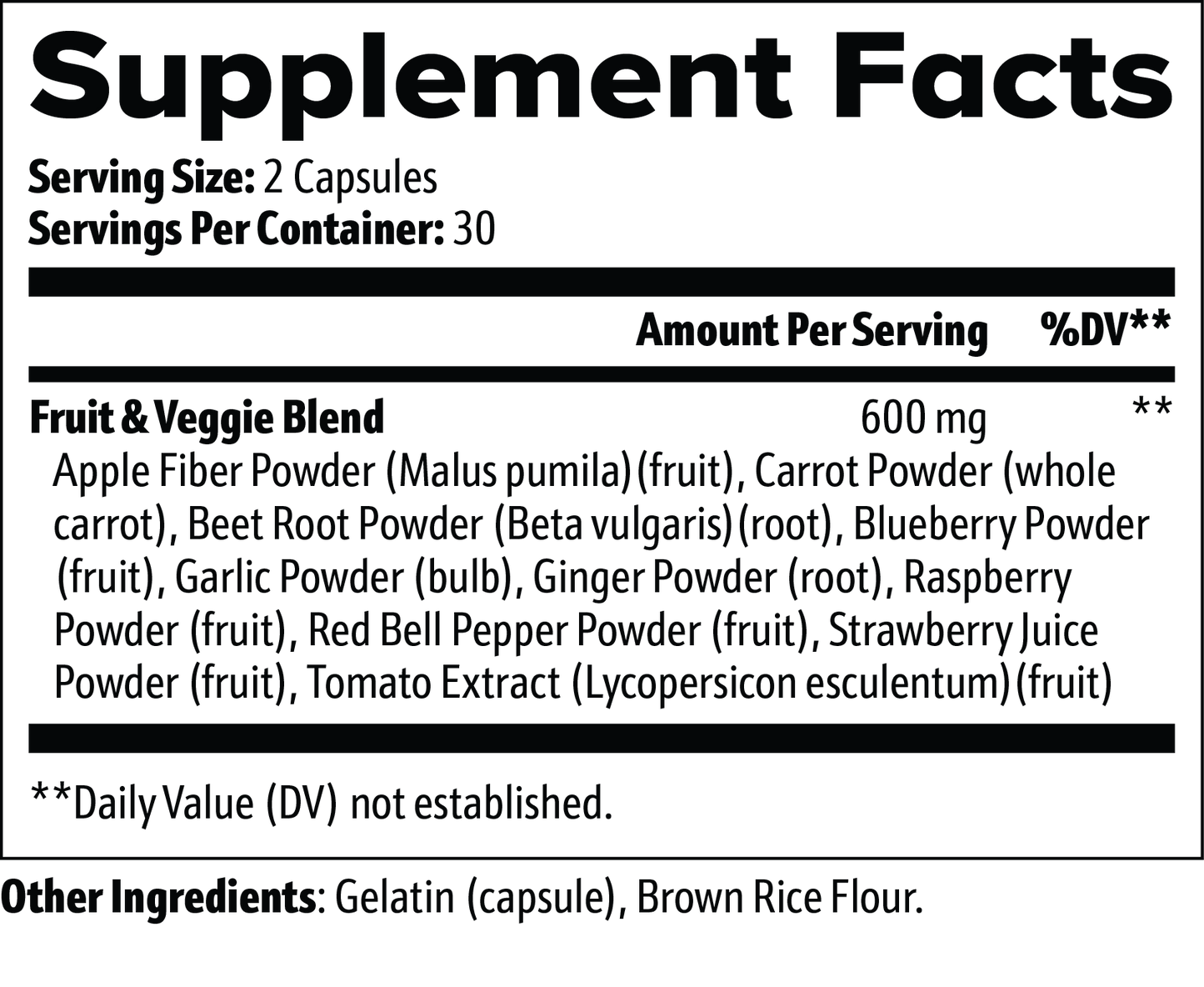 Fruits and Veggies - PureVitaCare.com
