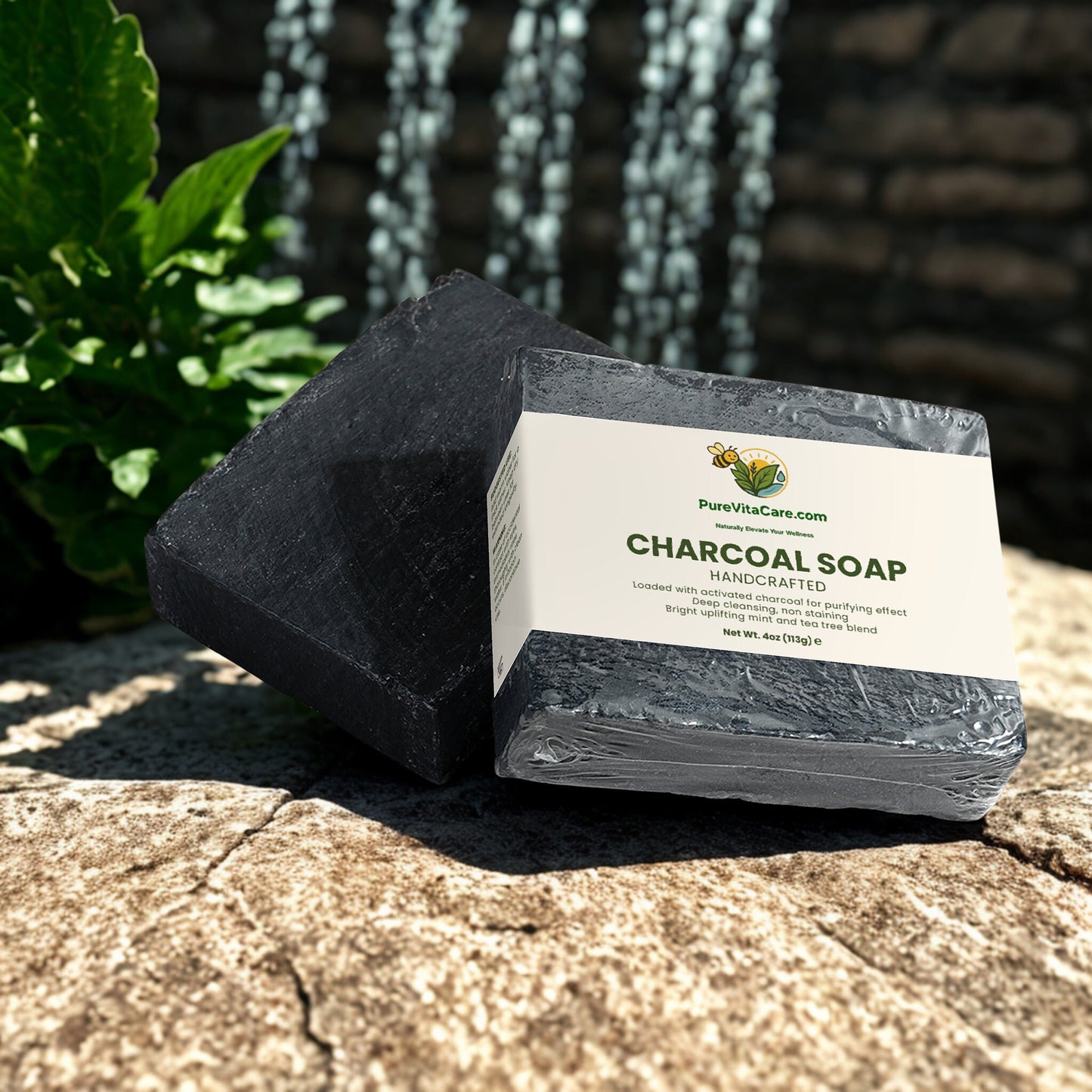 Charcoal Soap - PureVitaCare.com