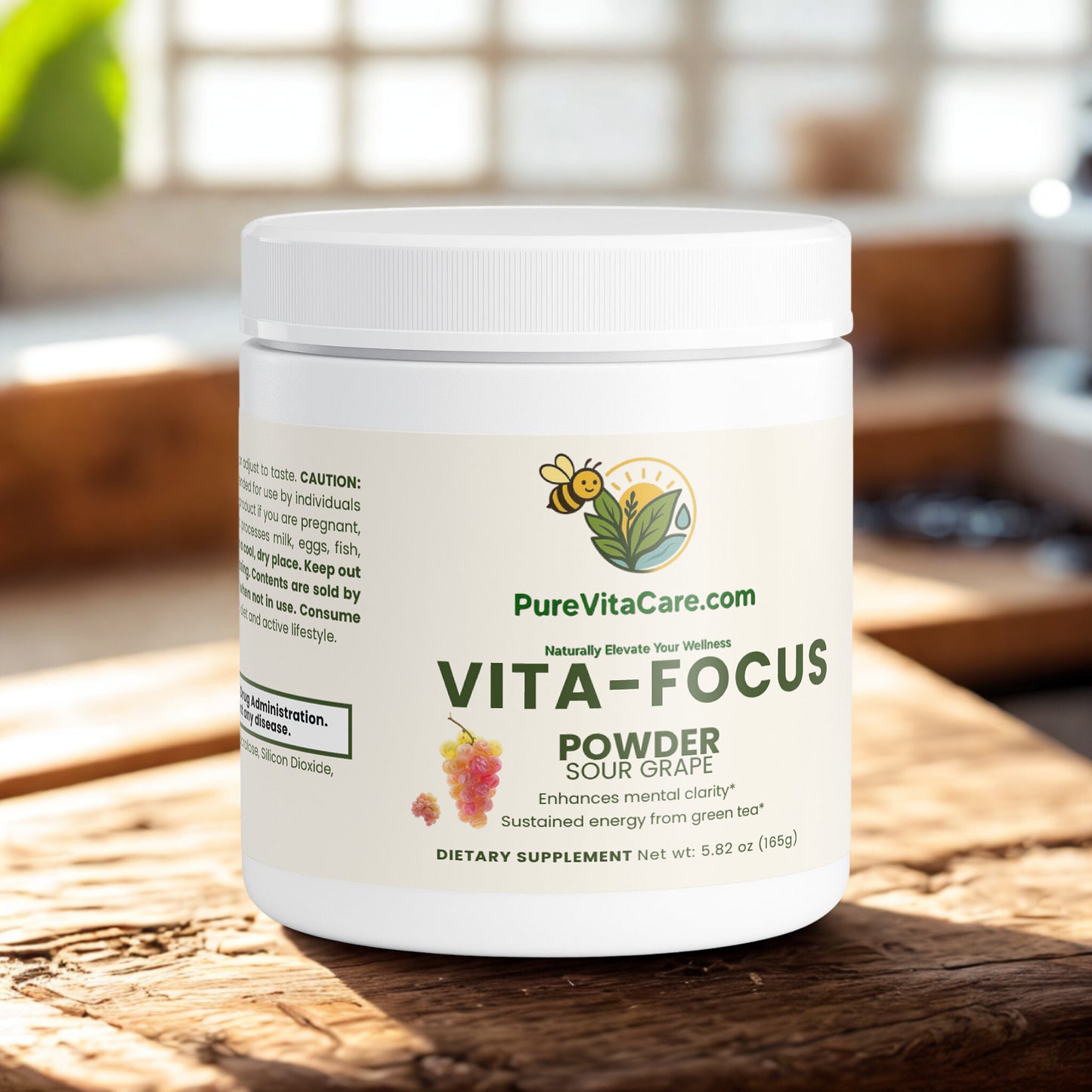Focus Powder (Sour Grape) - PureVitaCare.com