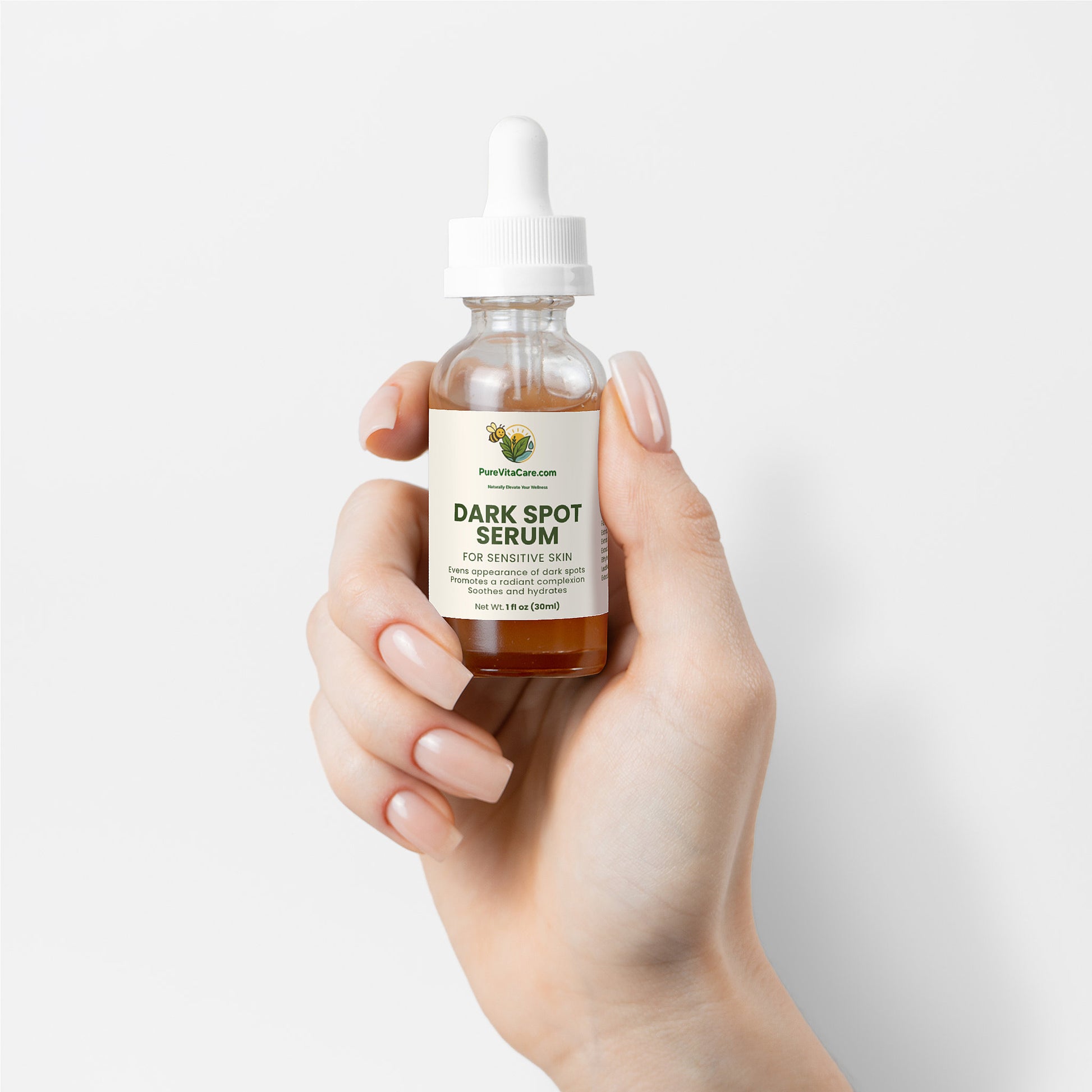 Dark Spot Serum for Sensitive Skin - PureVitaCare.com
