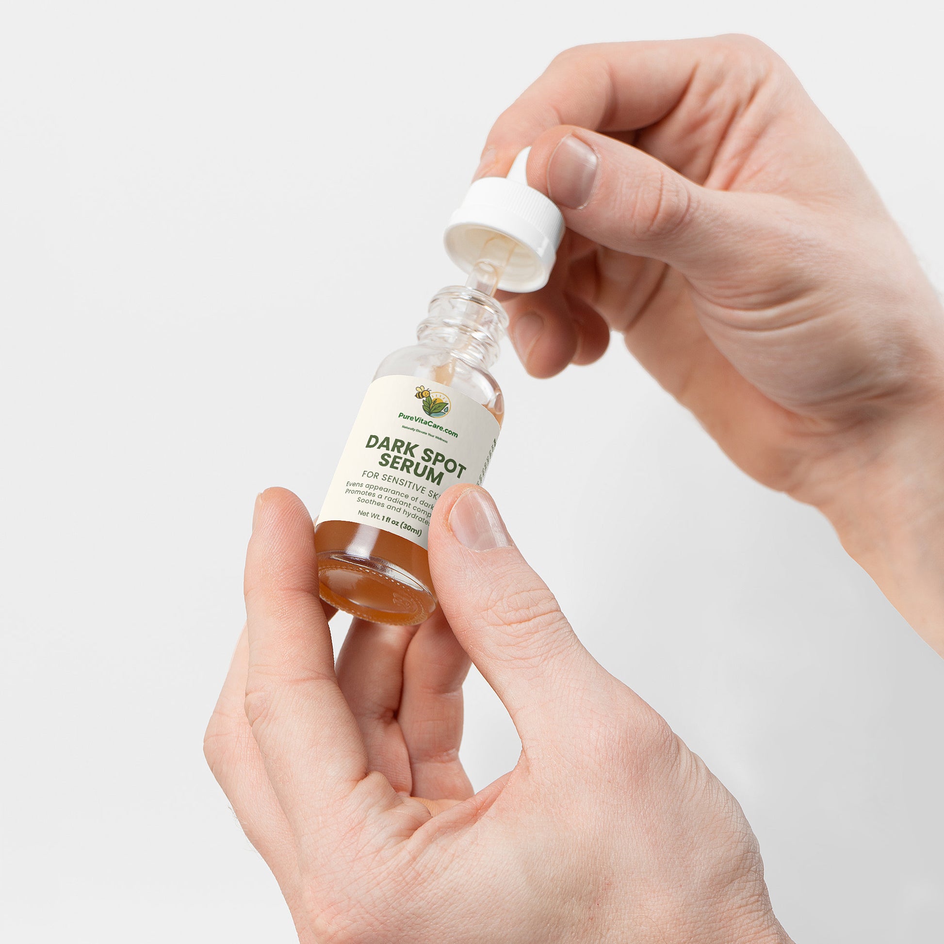 Dark Spot Serum for Sensitive Skin - PureVitaCare.com