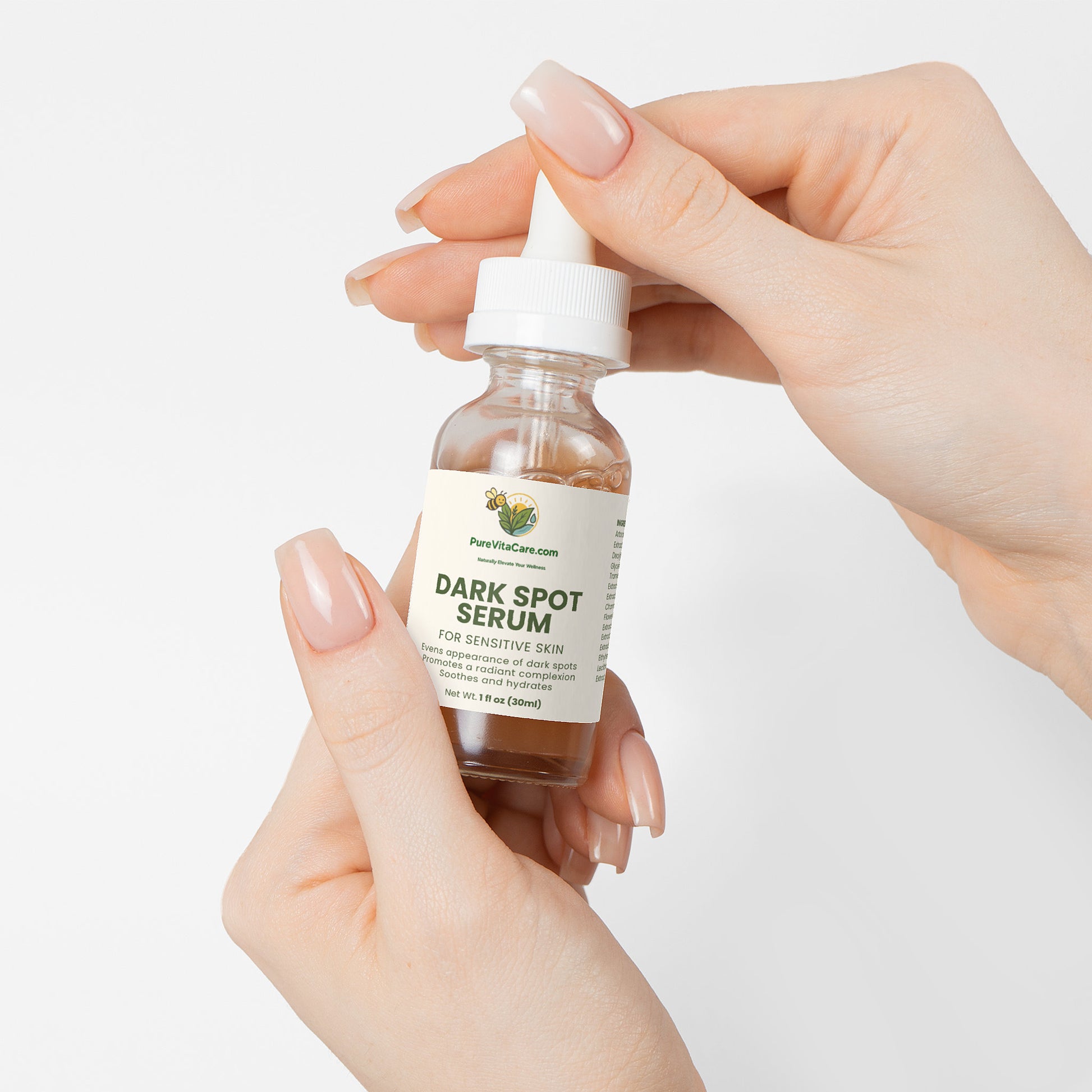 Dark Spot Serum for Sensitive Skin - PureVitaCare.com