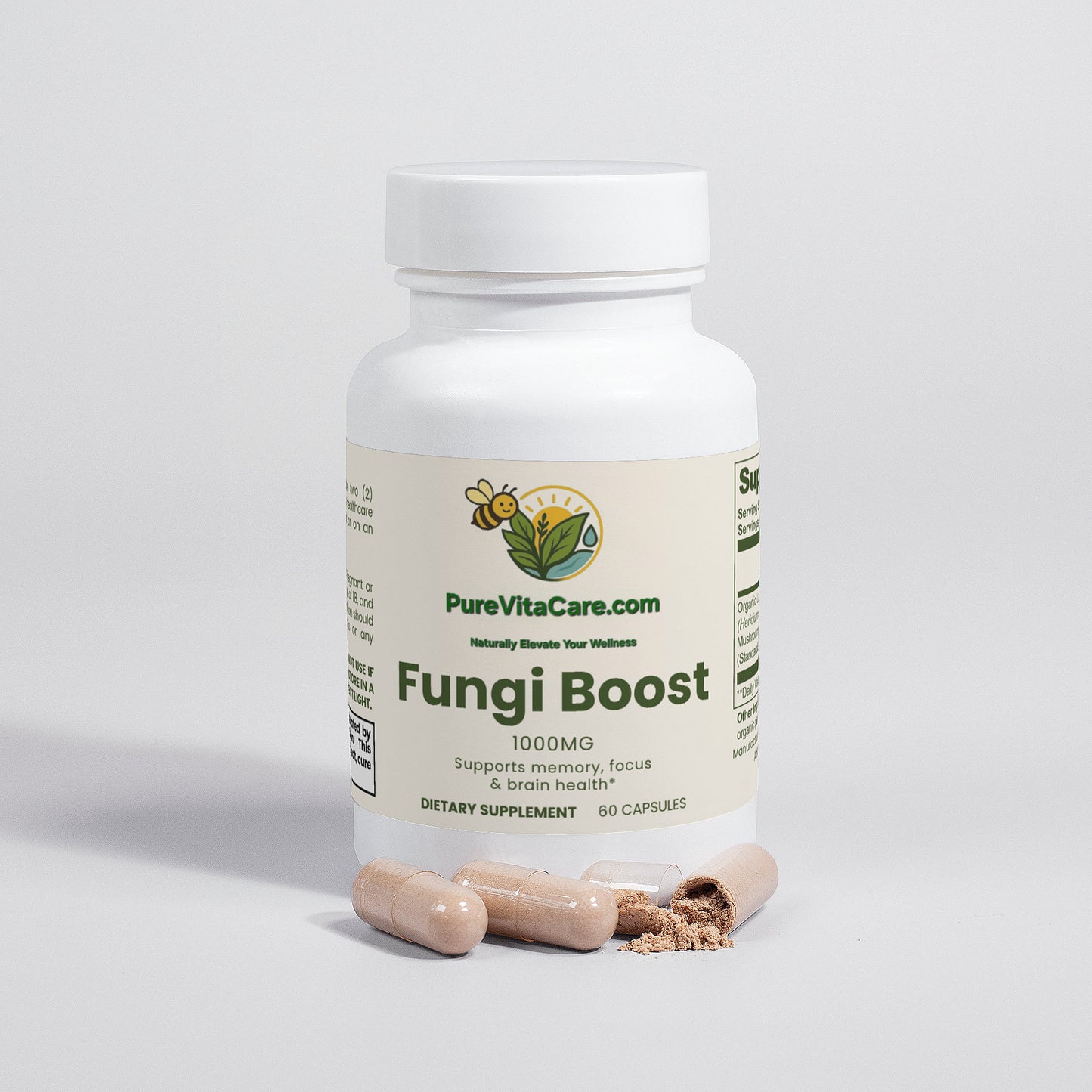 Lion's Mane Mushroom - PureVitaCare.com