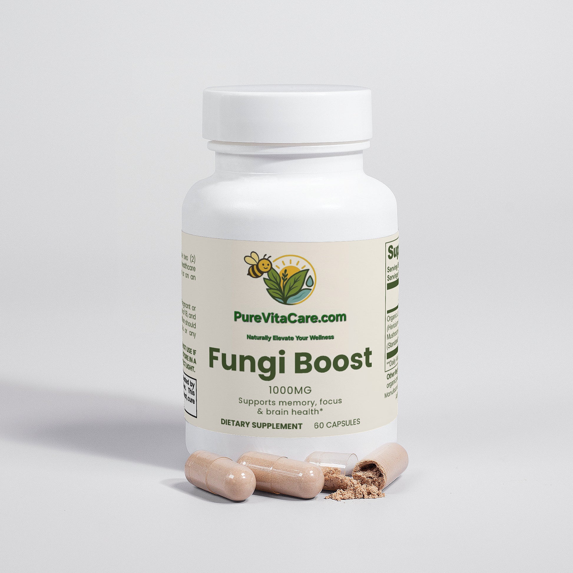Lion's Mane Mushroom - PureVitaCare.com