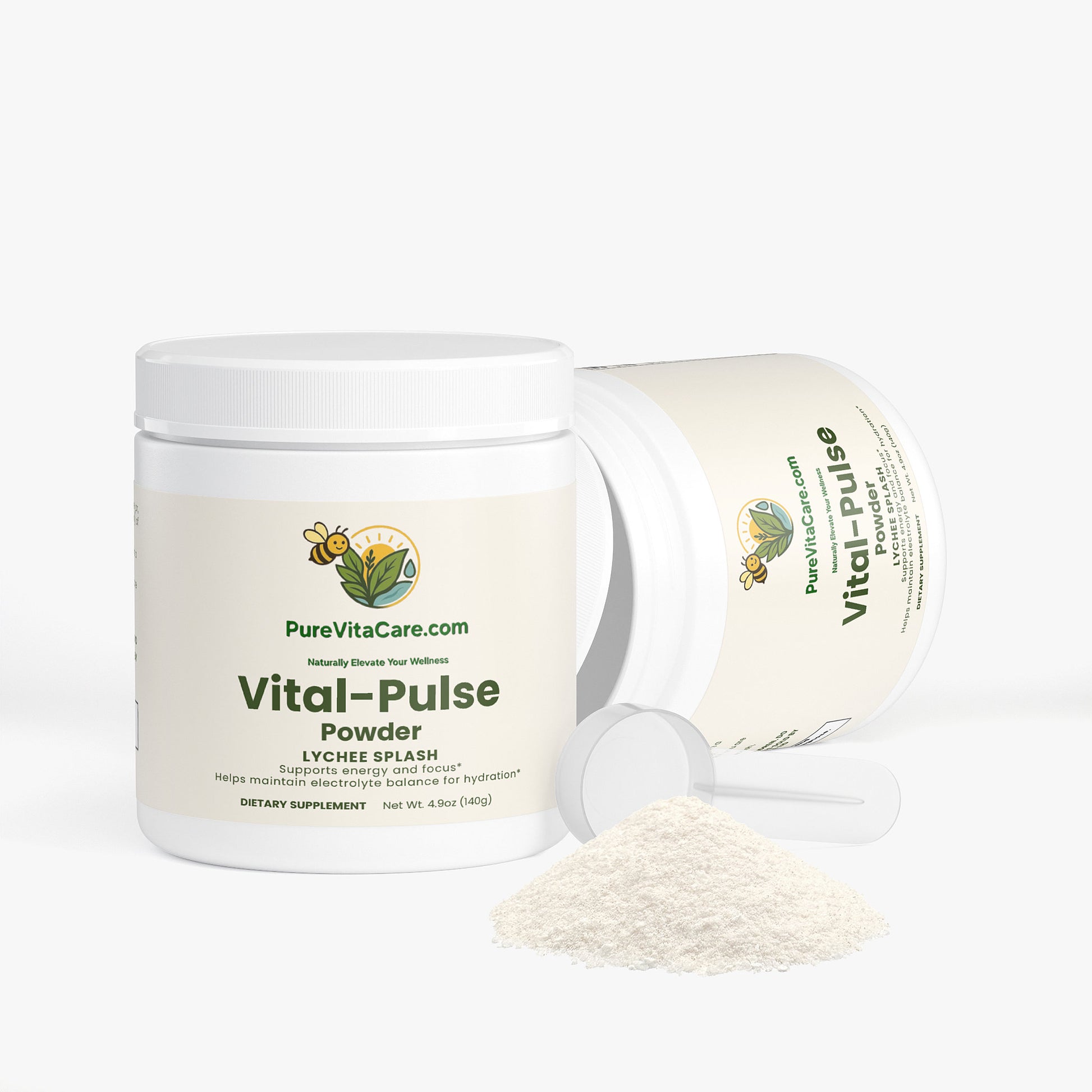 Energy Powder (Lychee Splash Energy) - PureVitaCare.com