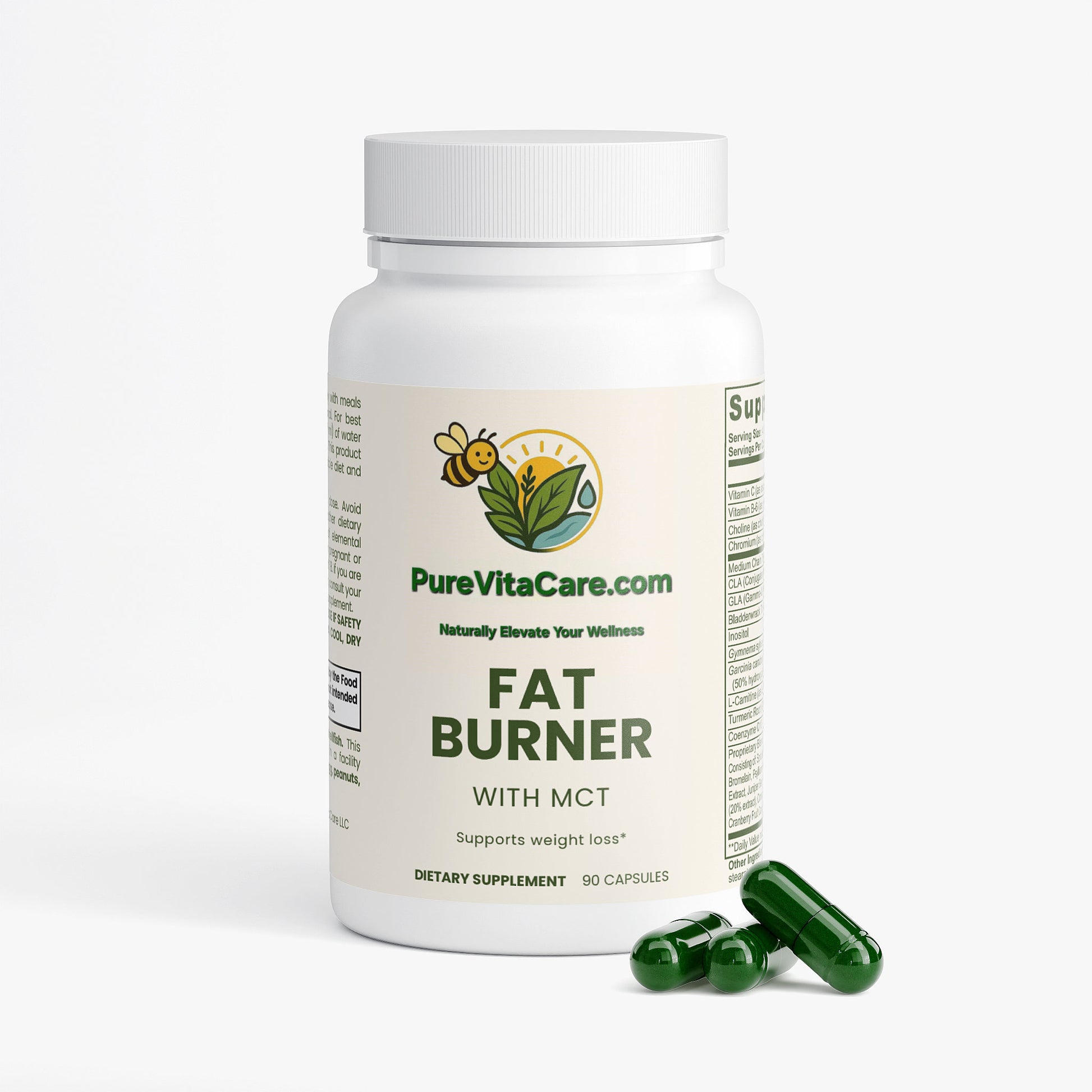 Fat Burner with MCT - PureVitaCare.com