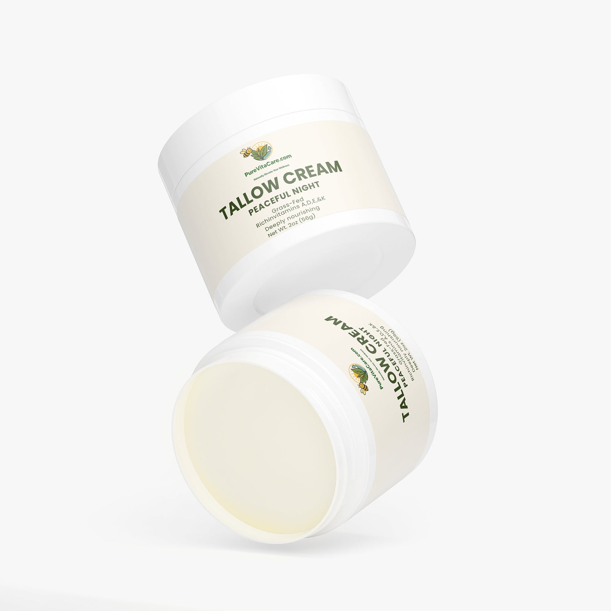 Tallow Cream Peaceful Night - PureVitaCare.com
