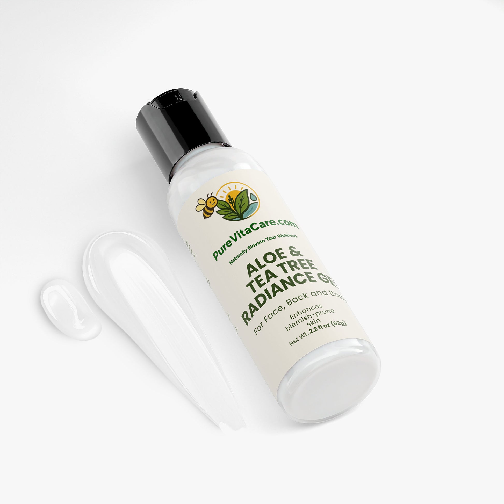 Aloe & Tea Tree Radiance Gel - PureVitaCare.com