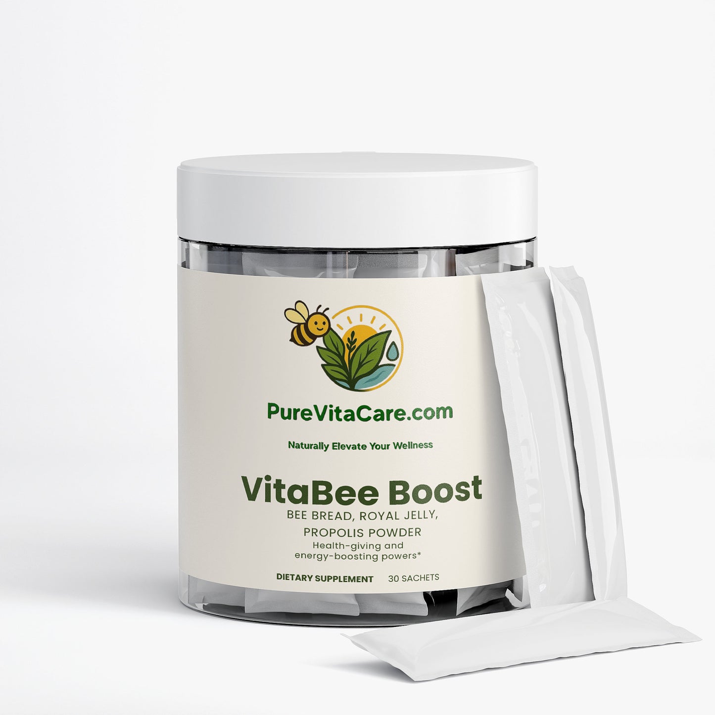 Bee Bread Powder - PureVitaCare.com