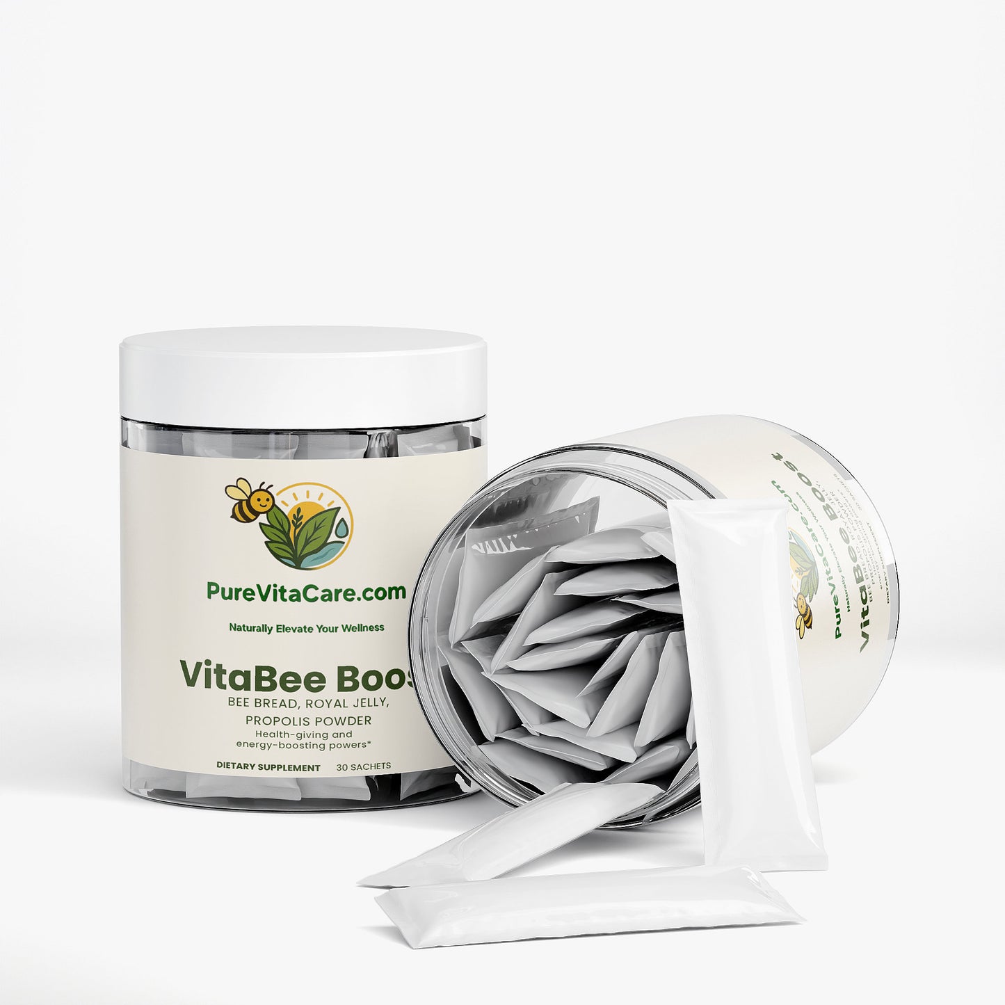 Bee Bread Powder - PureVitaCare.com