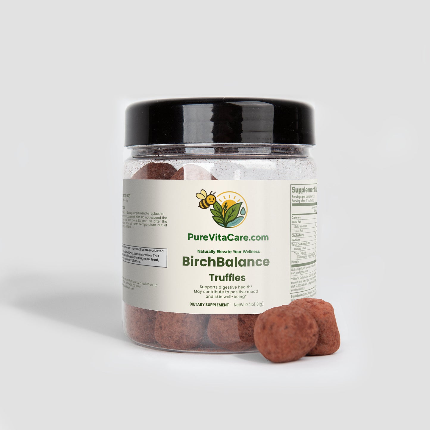 Birch Chaga Truffles - PureVitaCare.com