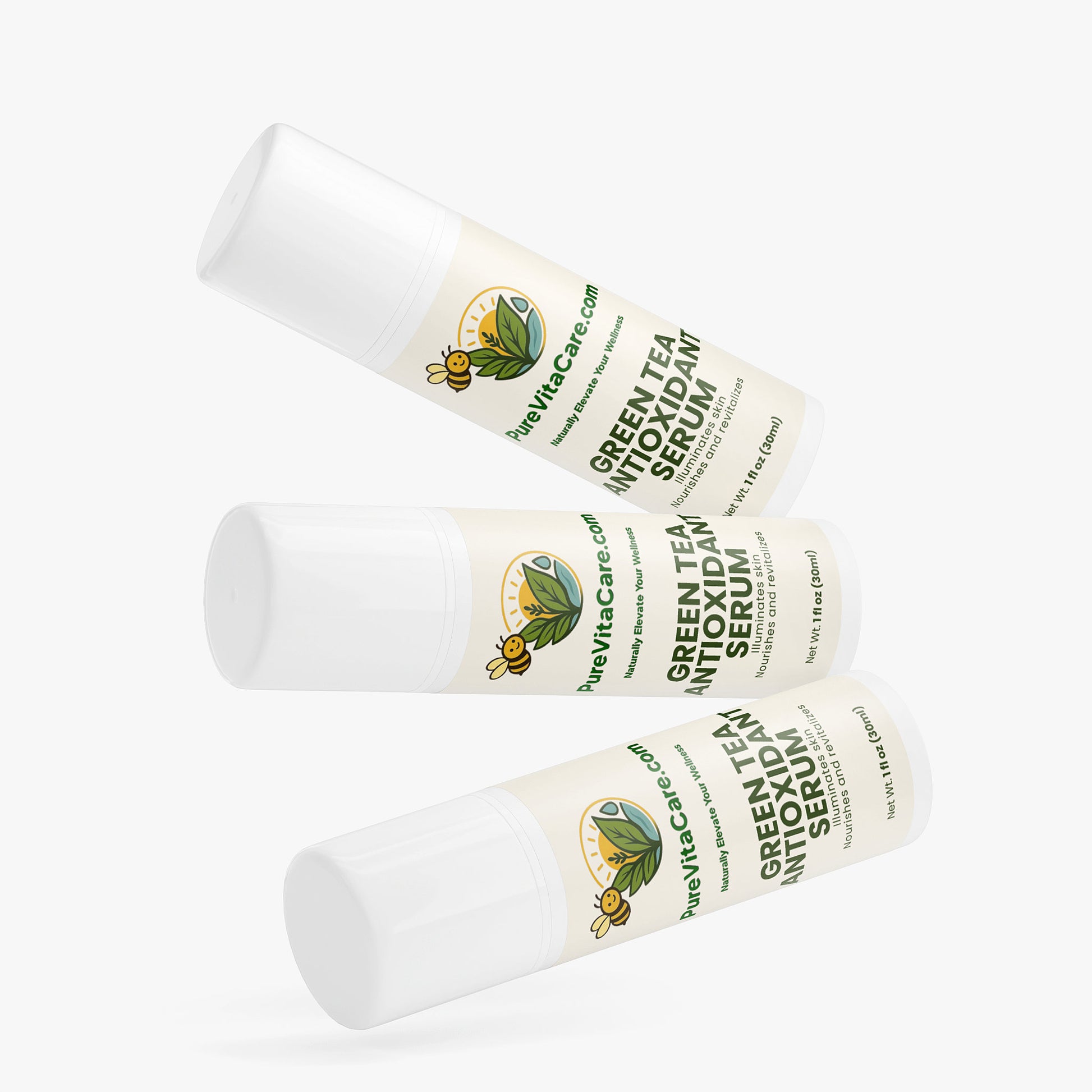 Green Tea Antioxidant Serum - PureVitaCare.com