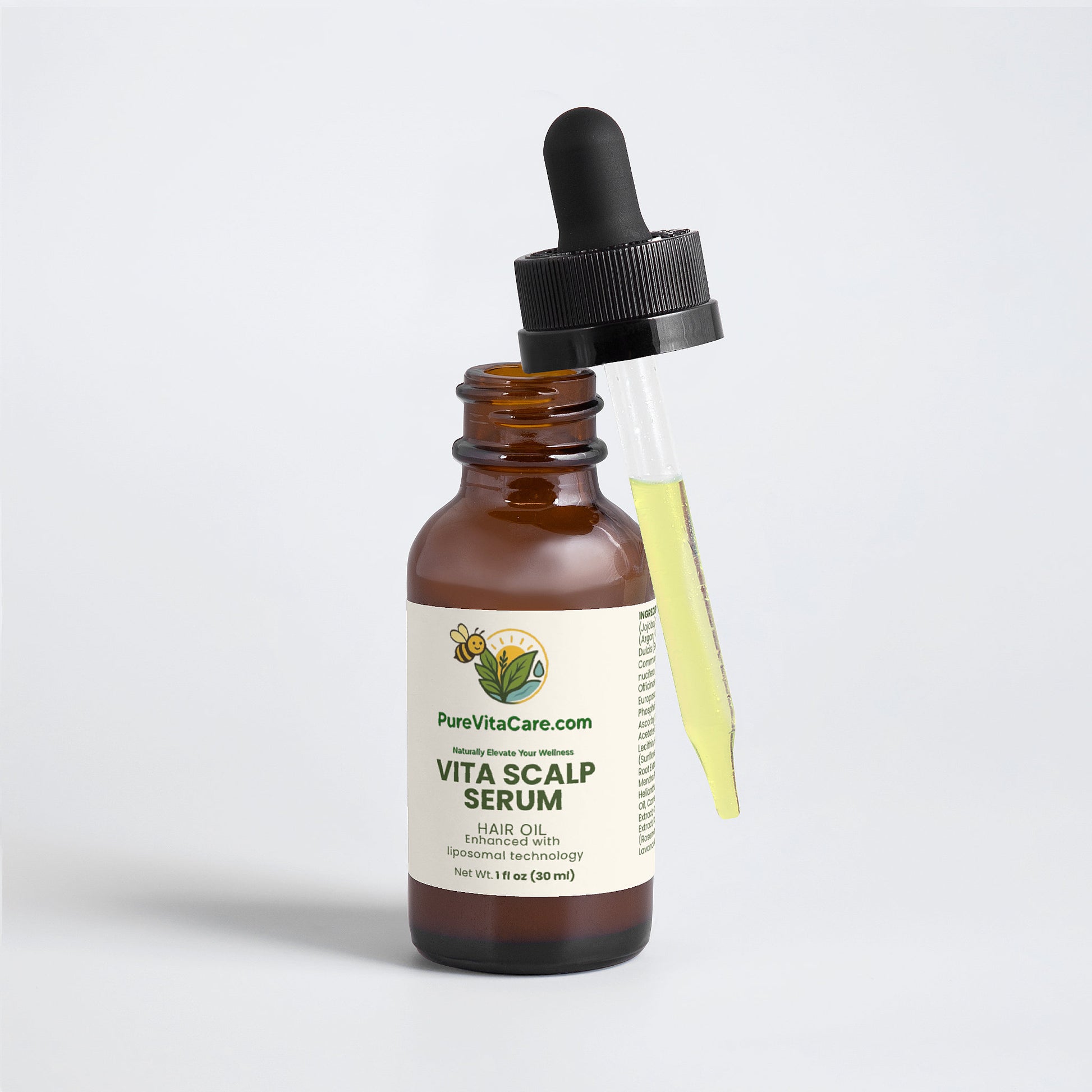 Hair Oil for Scalp Health and Hair Growth - PureVitaCare.com