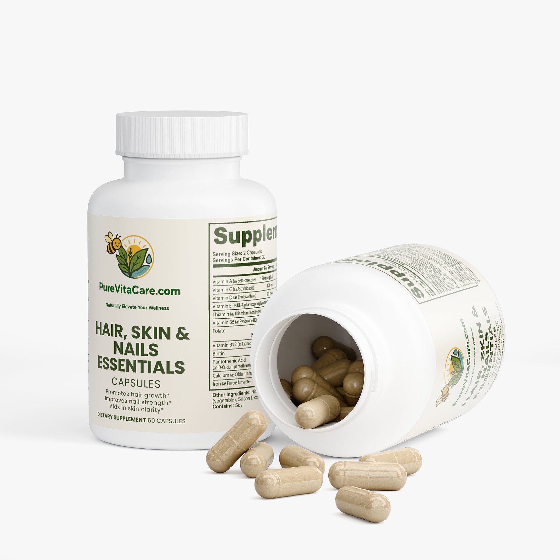 Hair, Skin and Nails Essentials - PureVitaCare.com