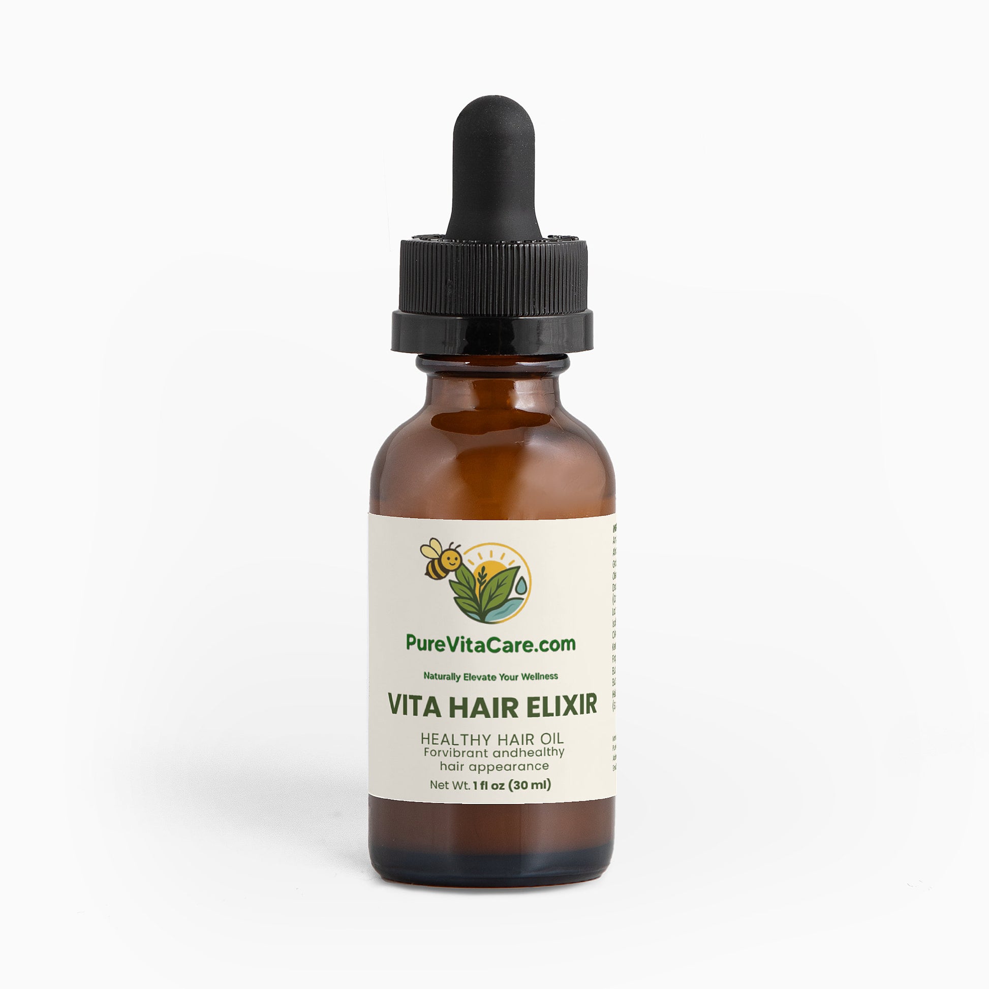 Moisturizing and Strengthening Hair Oil - PureVitaCare.com