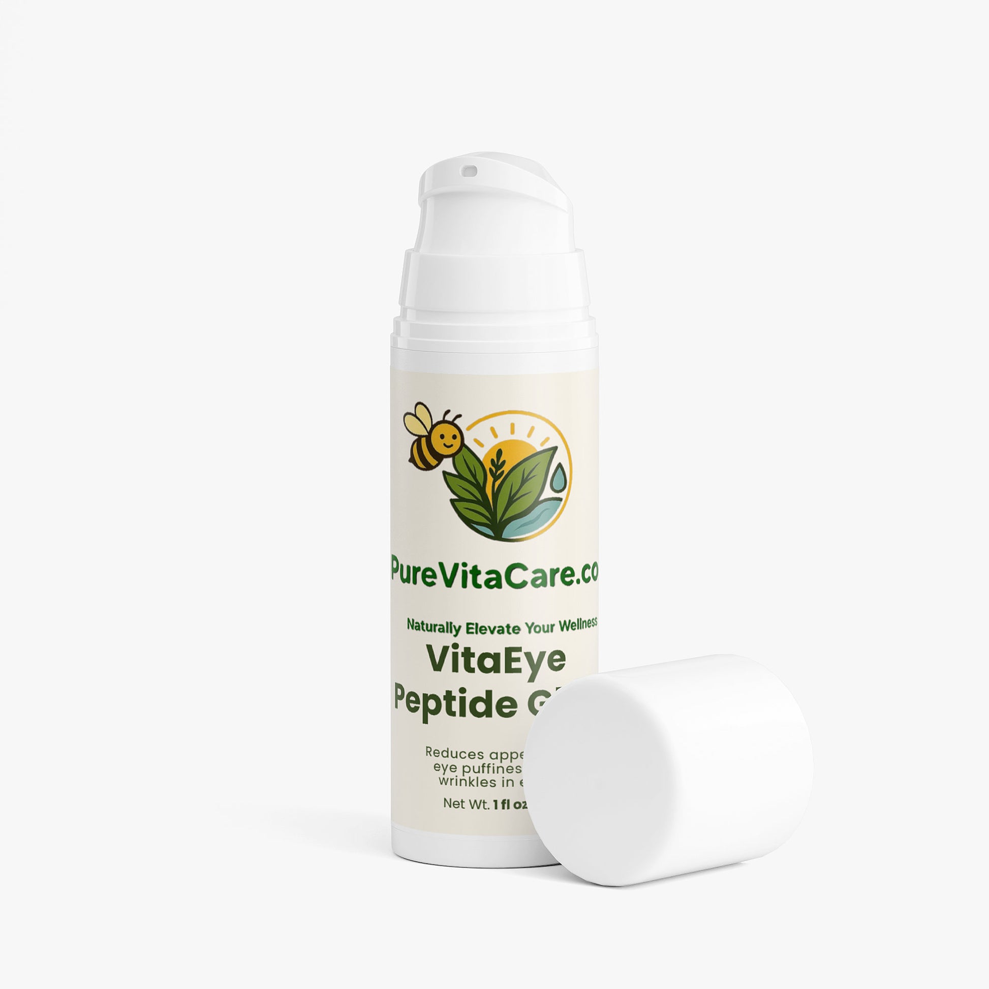 Peptide Eye Gel-Cream - PureVitaCare.com