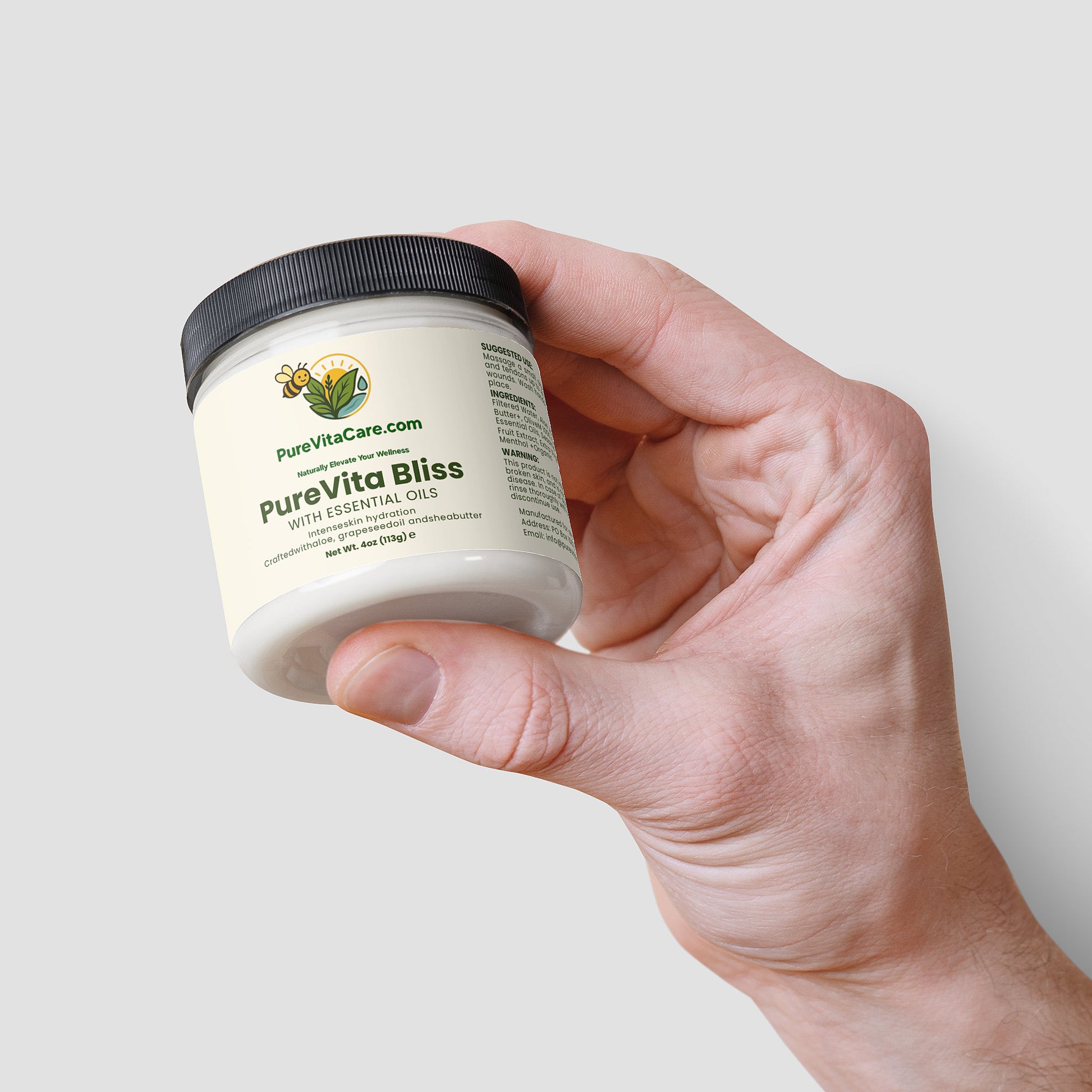Recovery Cream - PureVitaCare.com