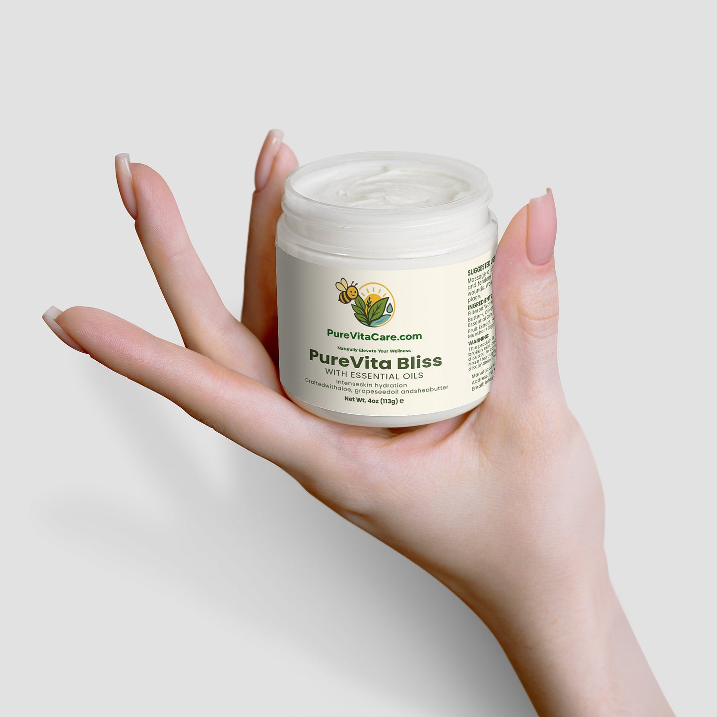 Recovery Cream - PureVitaCare.com