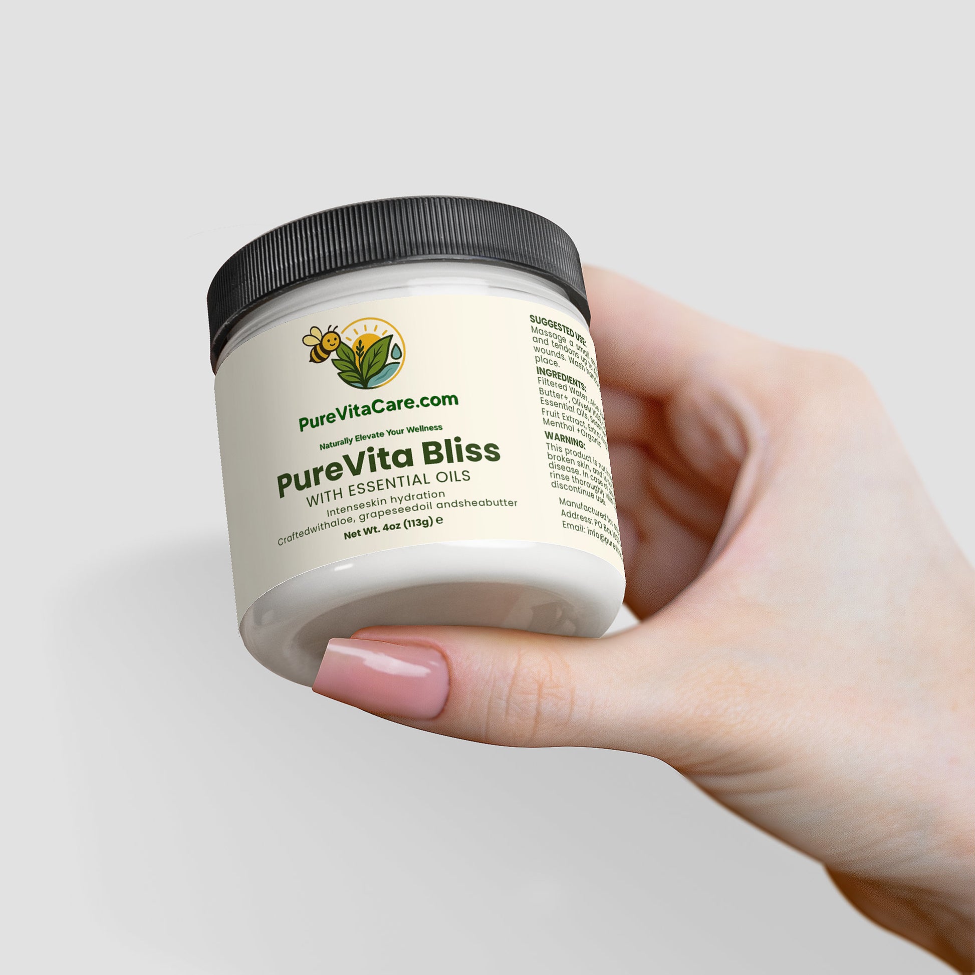 Recovery Cream - PureVitaCare.com