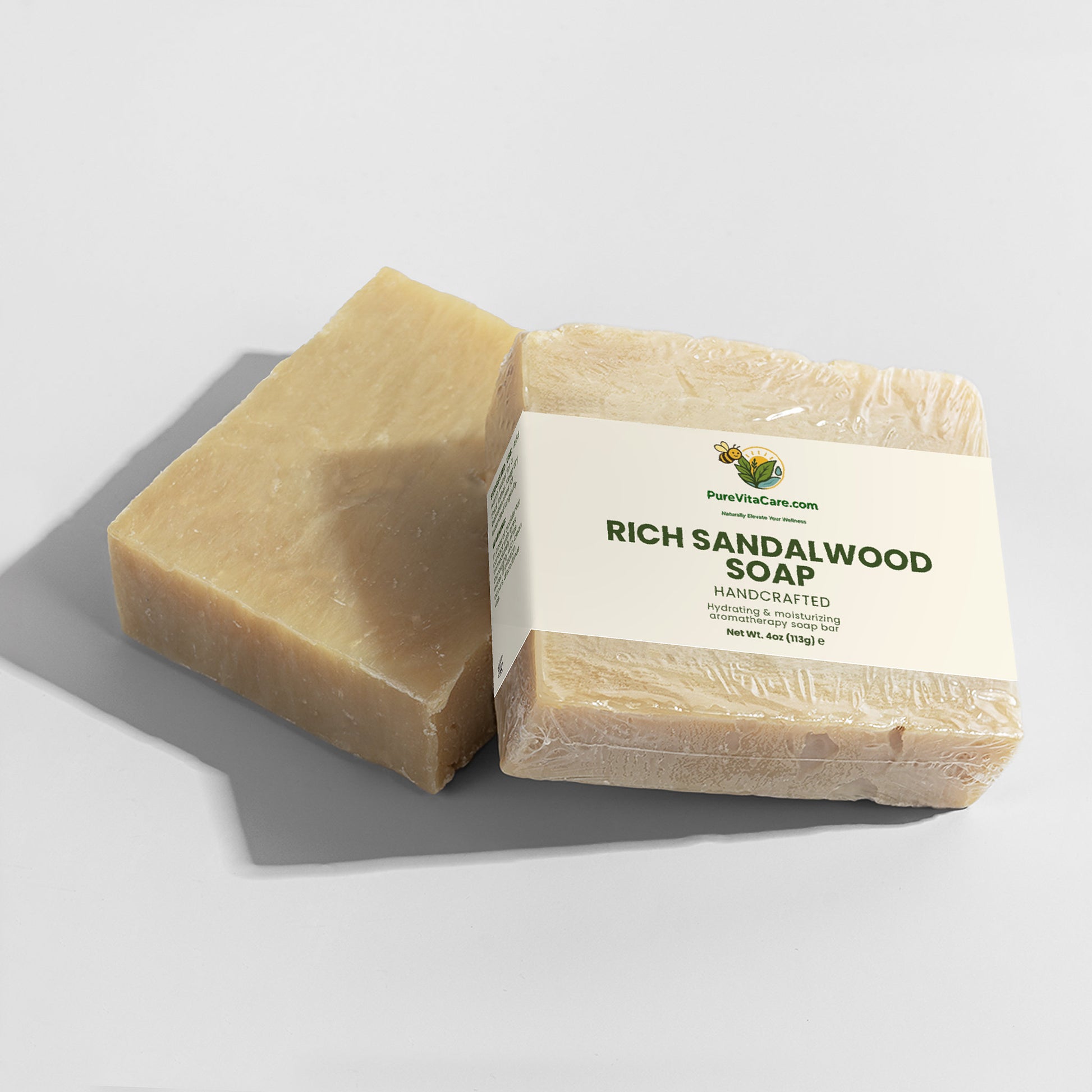 Rich Sandalwood Soap - PureVitaCare.com