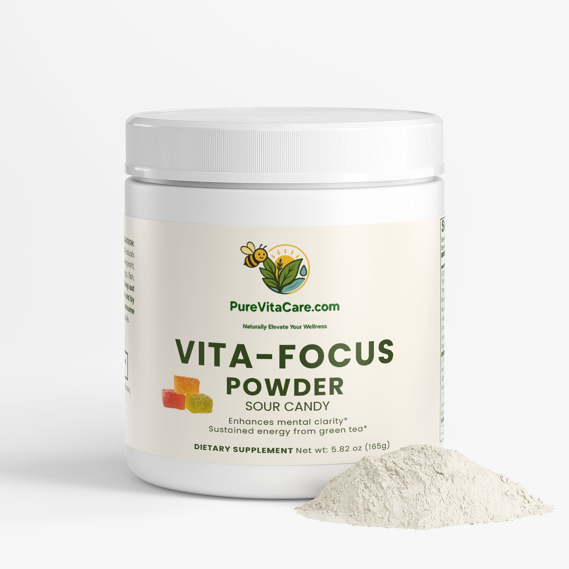 Focus Powder (Sour Candy) - PureVitaCare.com