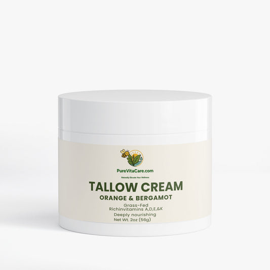 Tallow Cream Orange & Bergamot