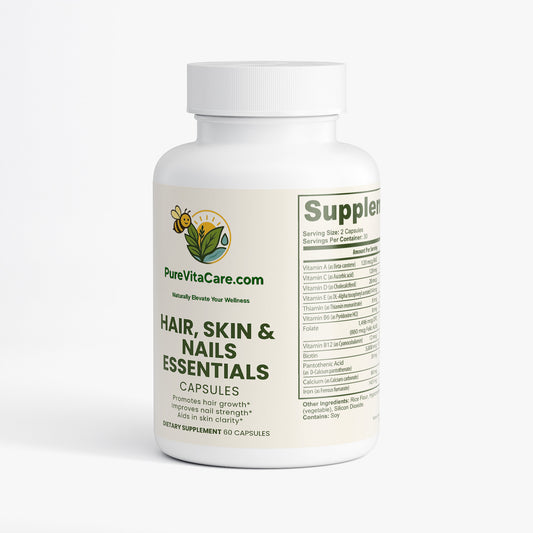 Hair Skin and Nails Essentials - PureVitaCare.com