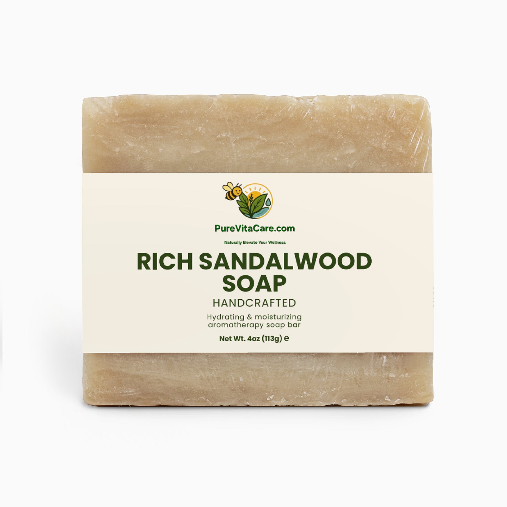 Rich Sandalwood Soap . - PureVitaCare.com