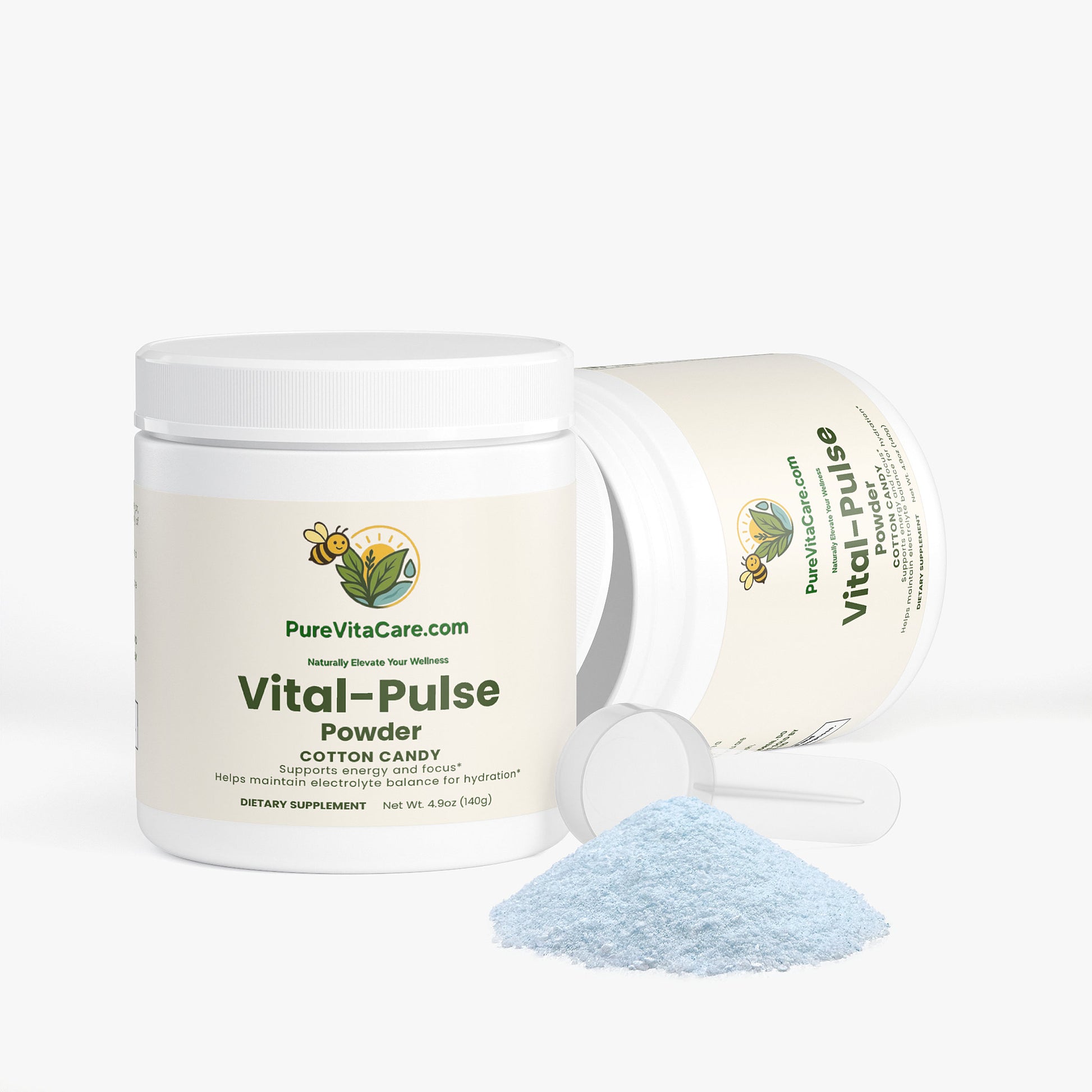 Energy Powder (Cotton Candy) - PureVitaCare.com