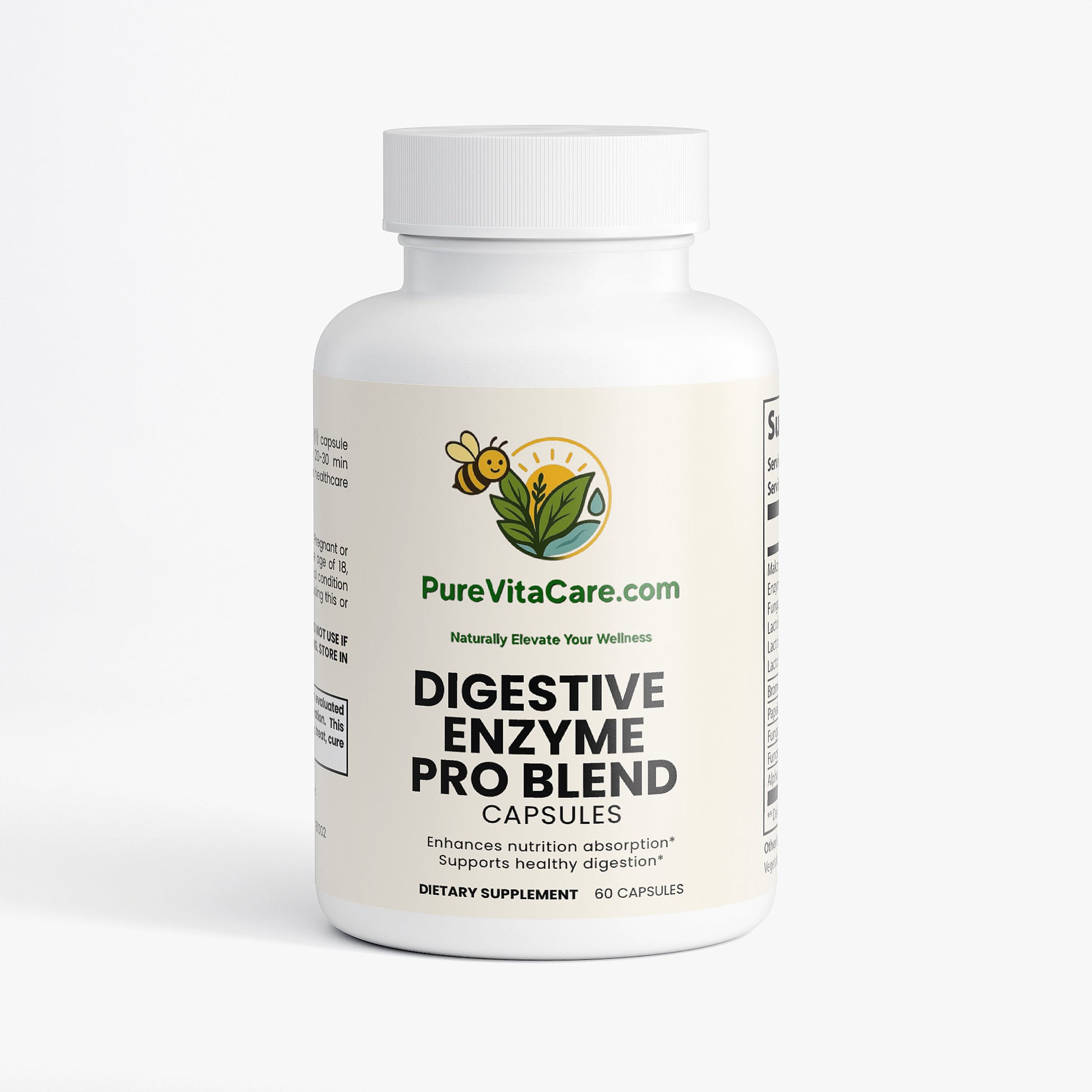 Digestive Enzyme Pro Blend - PureVitaCare.com