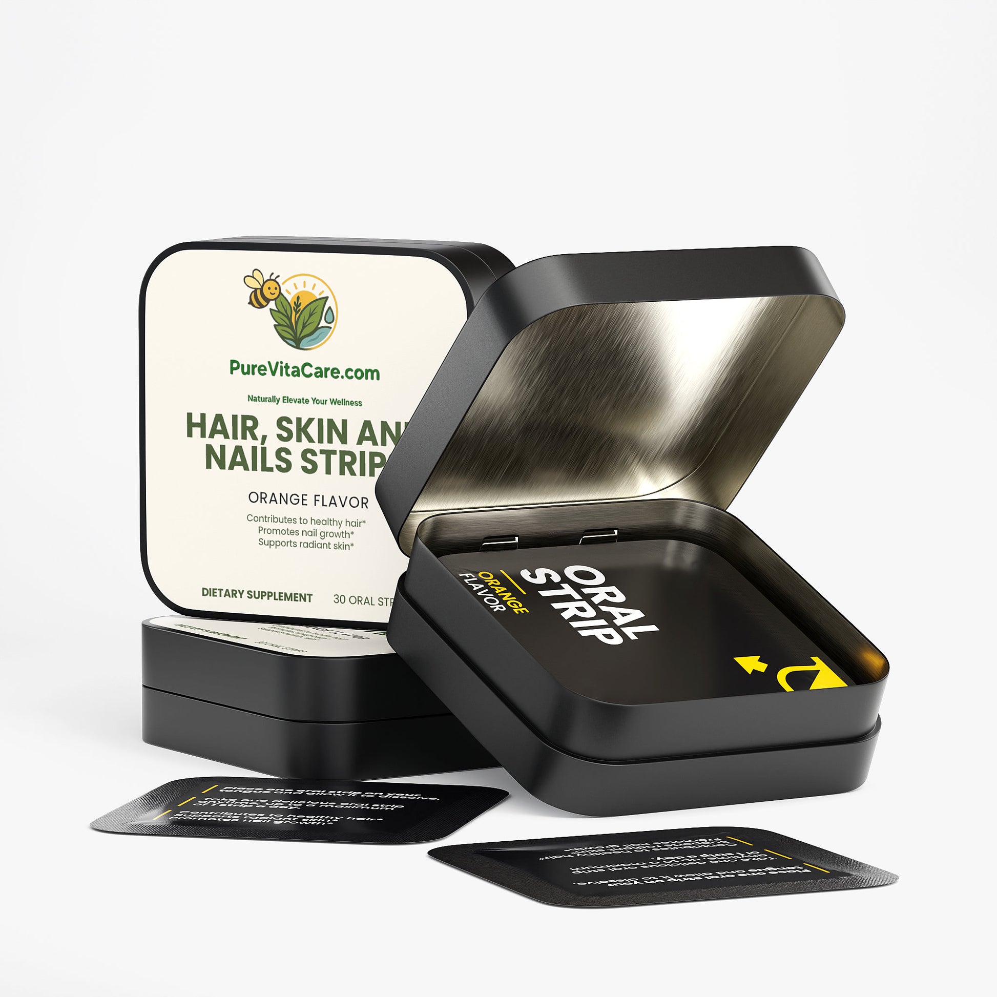 Hair, Skin and Nails Strips - PureVitaCare.com