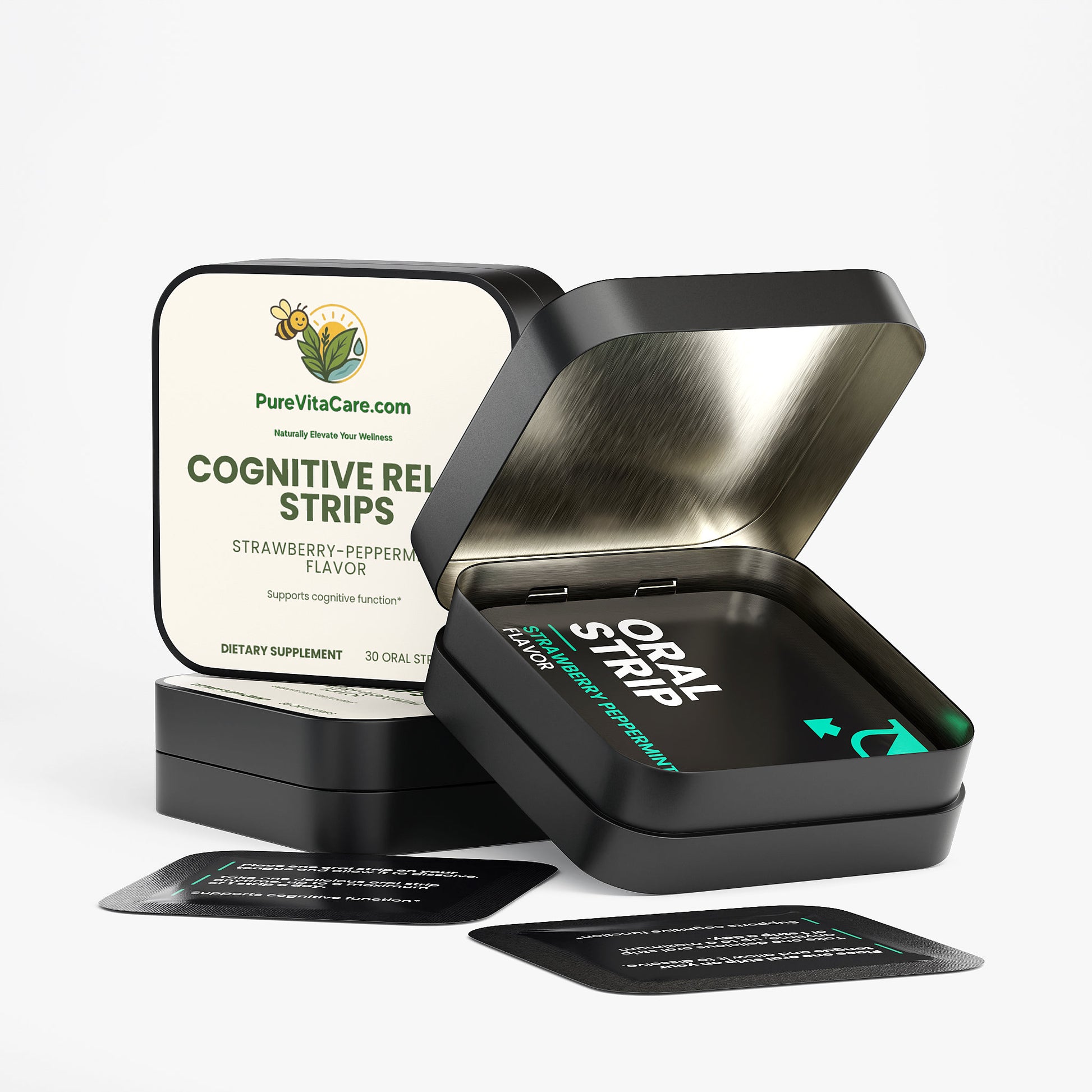 Cognitive Relax Strips - PureVitaCare.com
