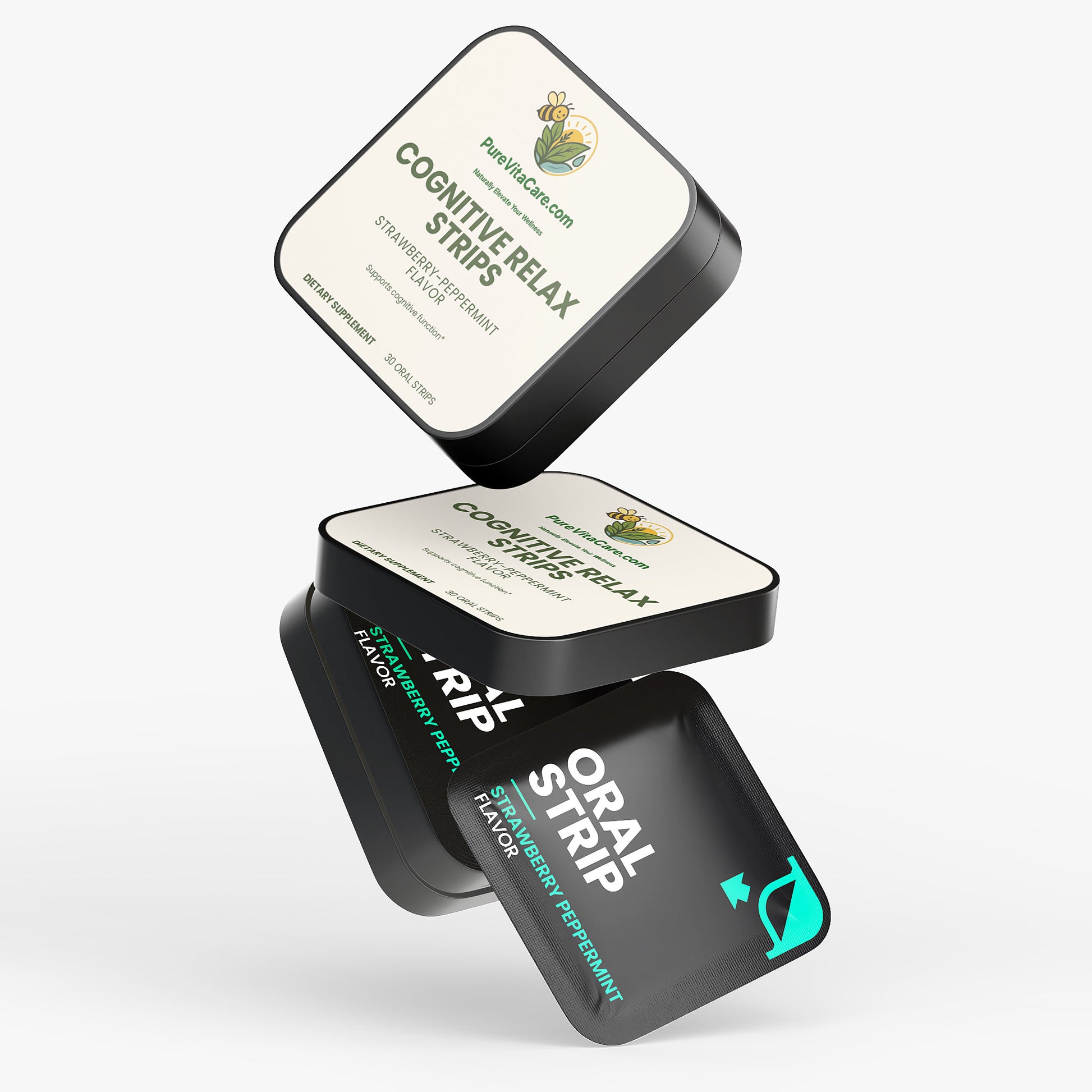 Cognitive Relax Strips - PureVitaCare.com