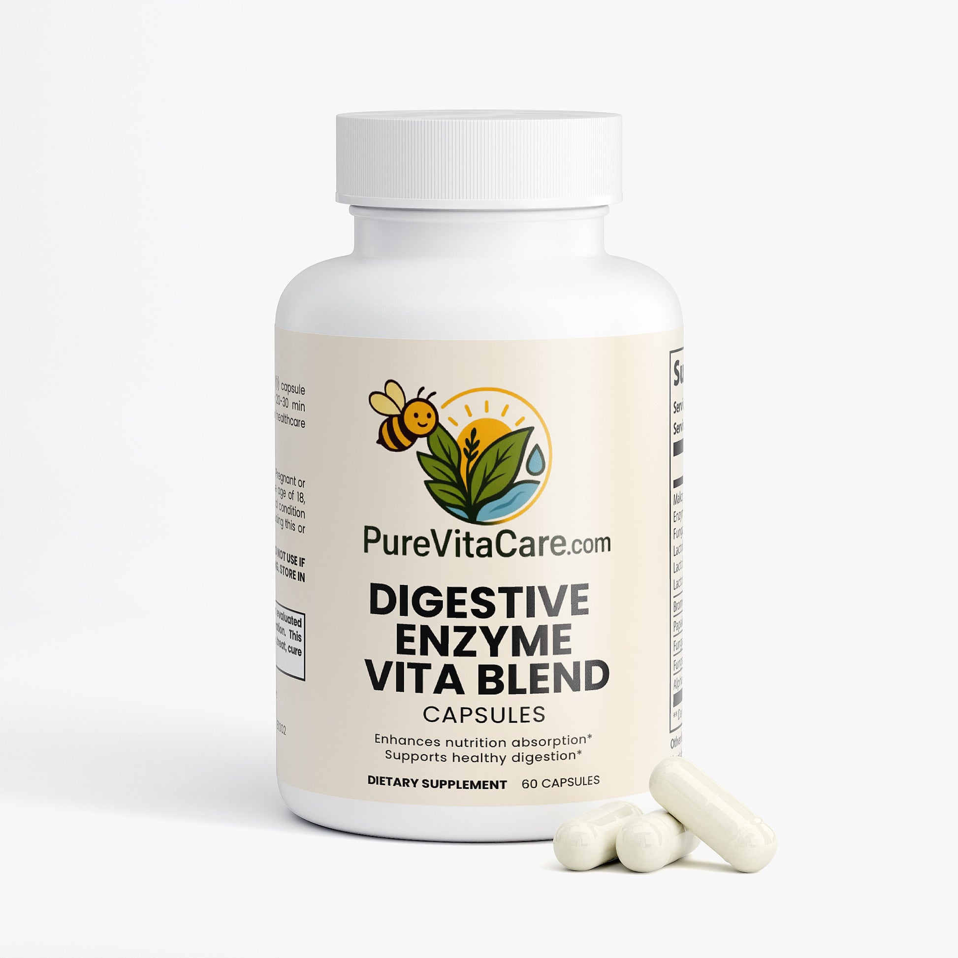 Digestive Enzyme Vita Blend - PureVitaCare.com