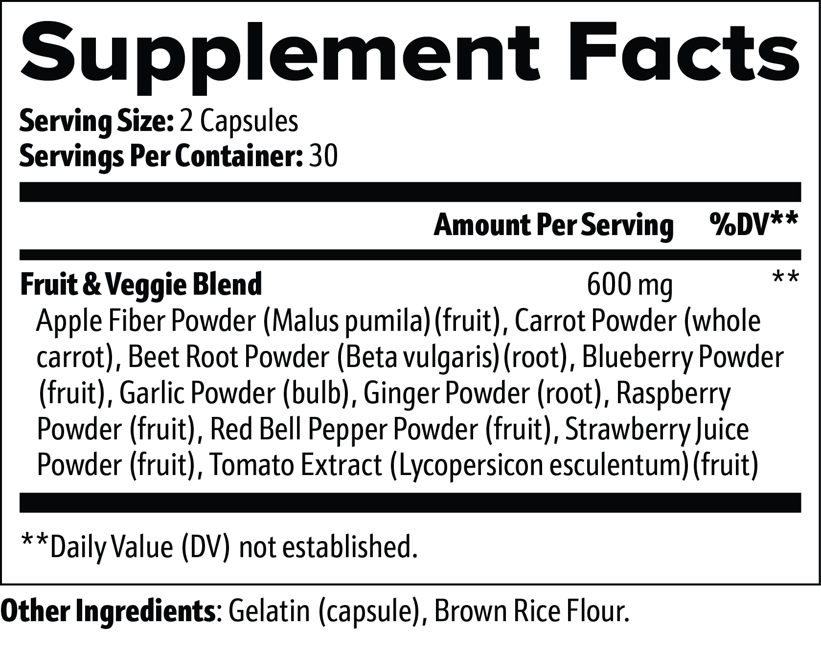 Fruits and Veggies - PureVitaCare.com
