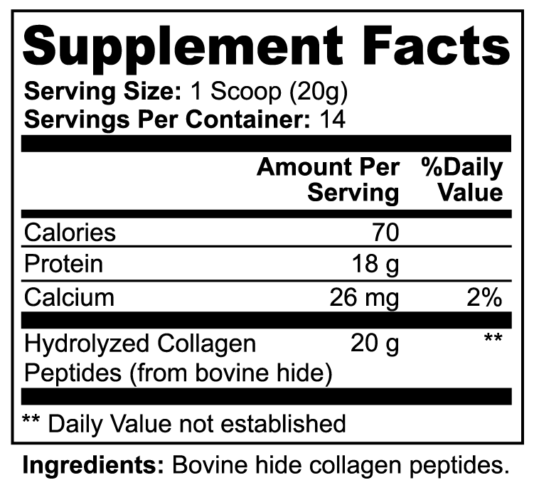 Grass-Fed Hydrolyzed Collagen Peptides - PureVitaCare.com