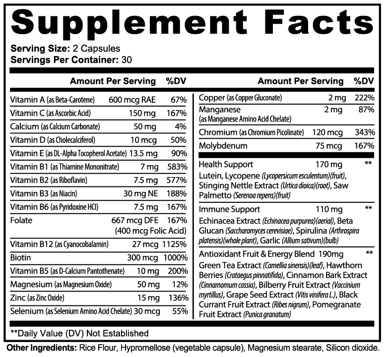 Complete Multivitamin - PureVitaCare.com