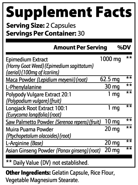 Horny Goat Weed Blend - PureVitaCare.com
