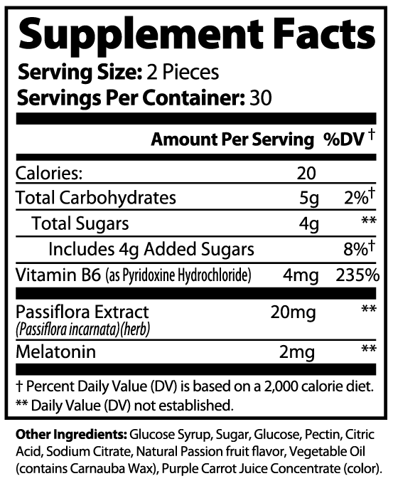 Sleep Well Gummies (Adult) - PureVitaCare.com