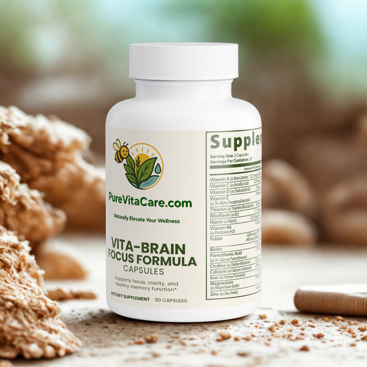 Brain & Focus Formula - PureVitaCare.com