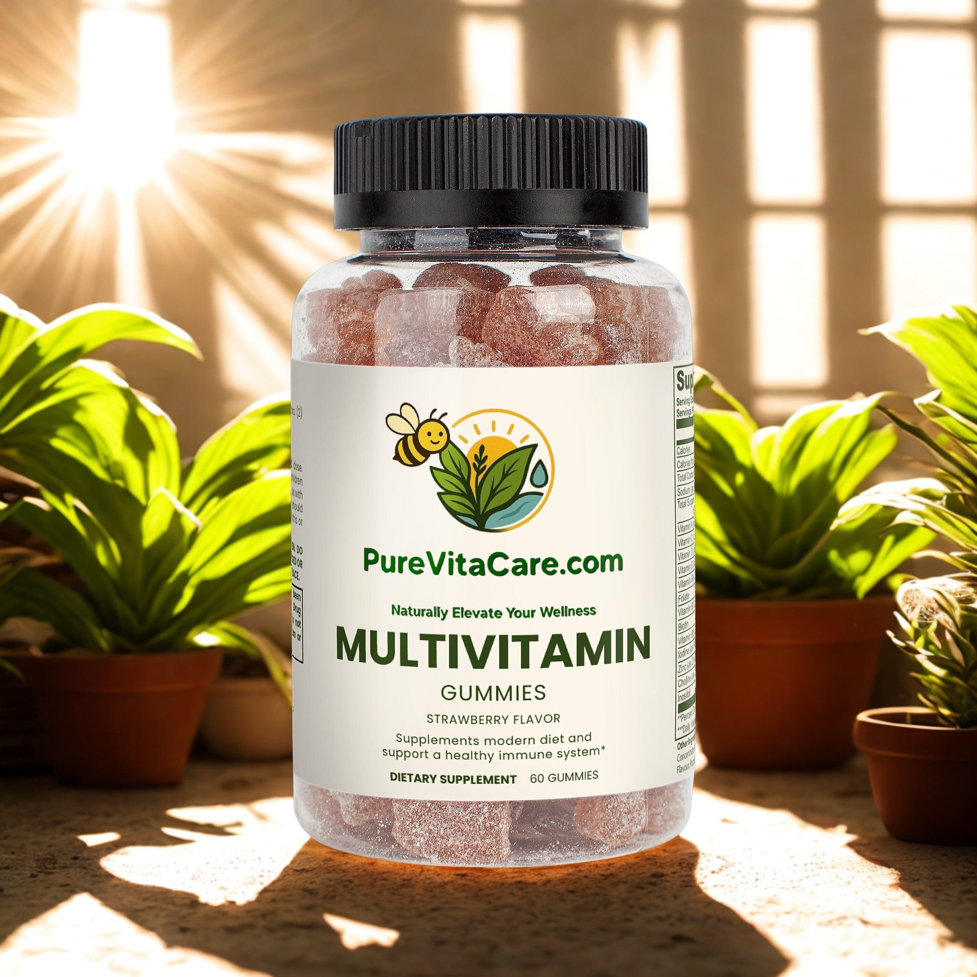 Multivitamin Bear Gummies (Adult) - PureVitaCare.com