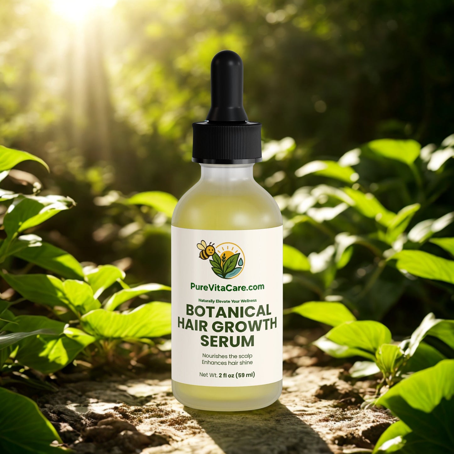 Botanical Hair Growth Serum - PureVitaCare.com