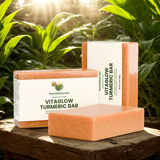 Kojic Acid & Turmeric Soap - PureVitaCare.com