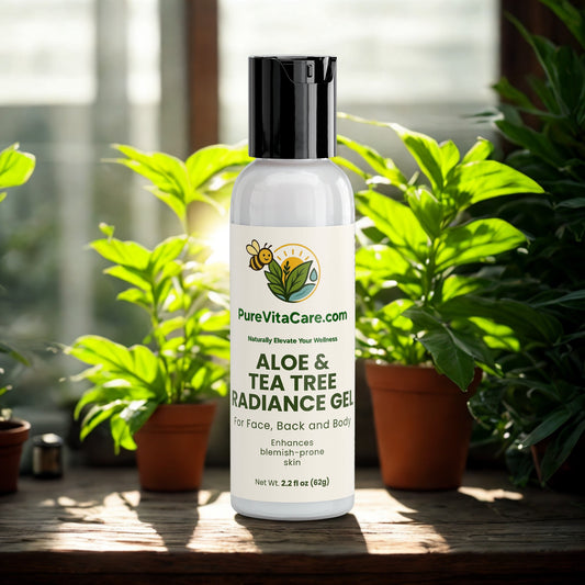 Aloe & Tea Tree Radiance Gel - PureVitaCare.com