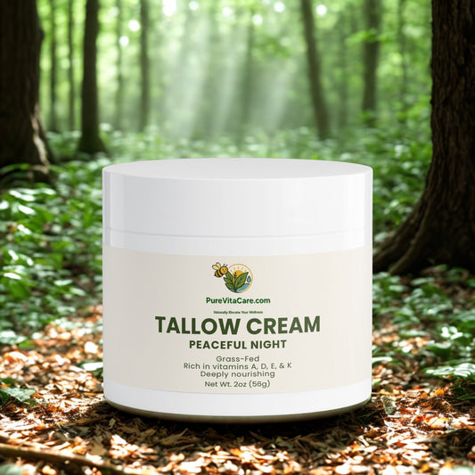 Tallow Cream Peaceful Night - PureVitaCare.com